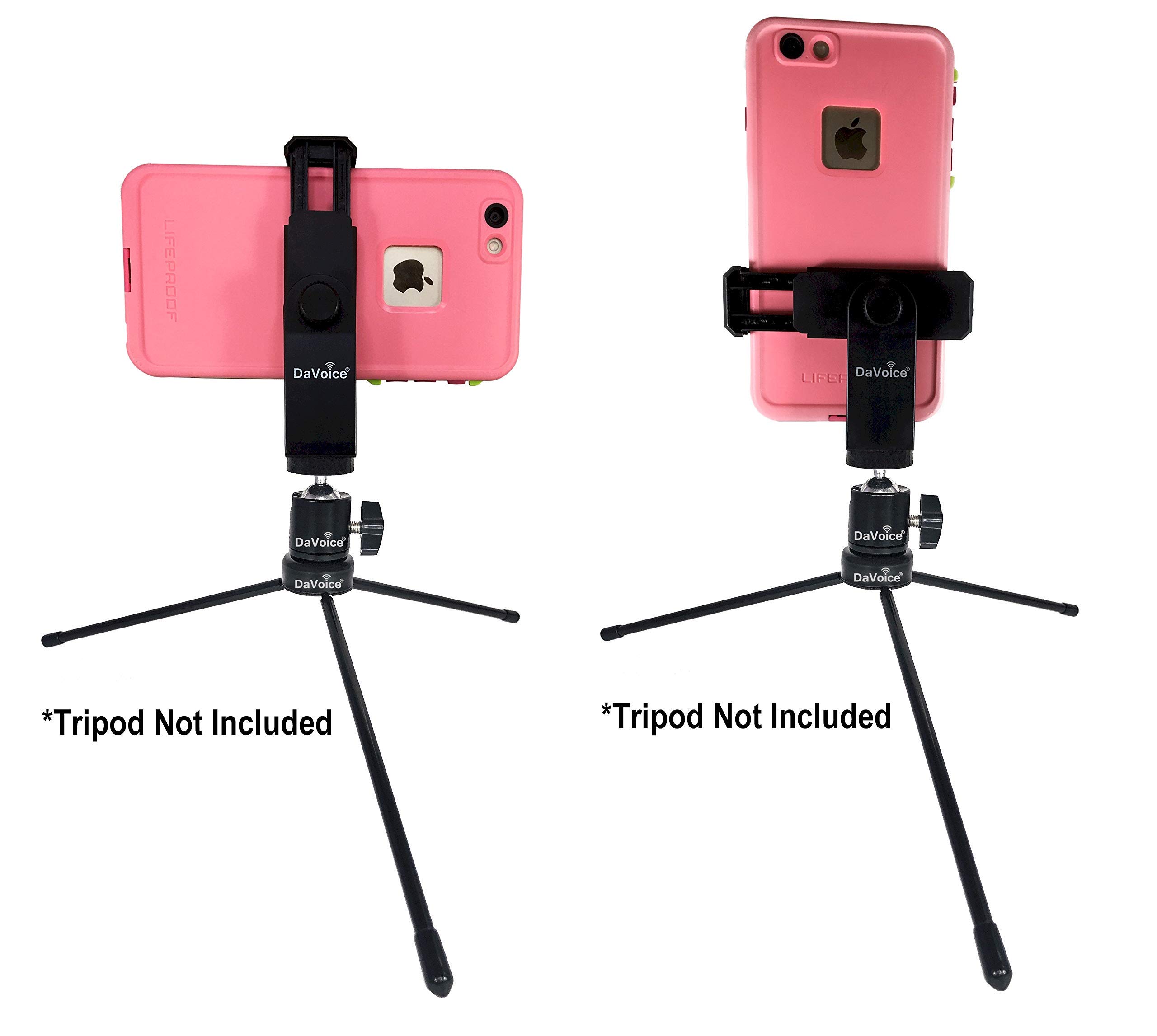 360 Degree Swivel Mini Tripod Ball Head with 1/4