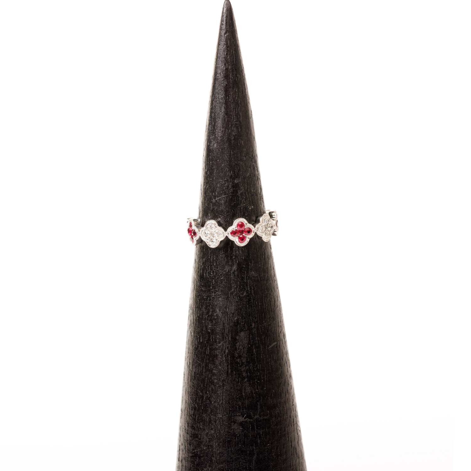Dorothy Quatrefoil Ring - Elegant Four-Leaf Clover Jewelry for Women | Perfect Gift for Birthday, Anniversary & Special Occasions | Handcrafted Sterling Silver Ring for Everyday Wear & Formal Events