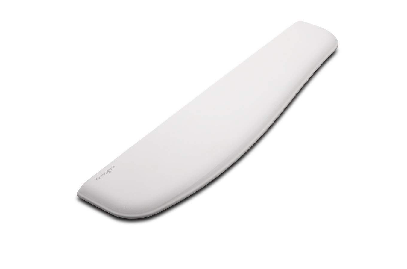 Kensington ErgoSoft Wrist Rest for Slim Keyboard - Grey Faux Leather Ergonomic Support - Contoured Design for MacBook, iMac, Surface & Desktop Computers - Perfect for Home Office & Long Typing Sessions