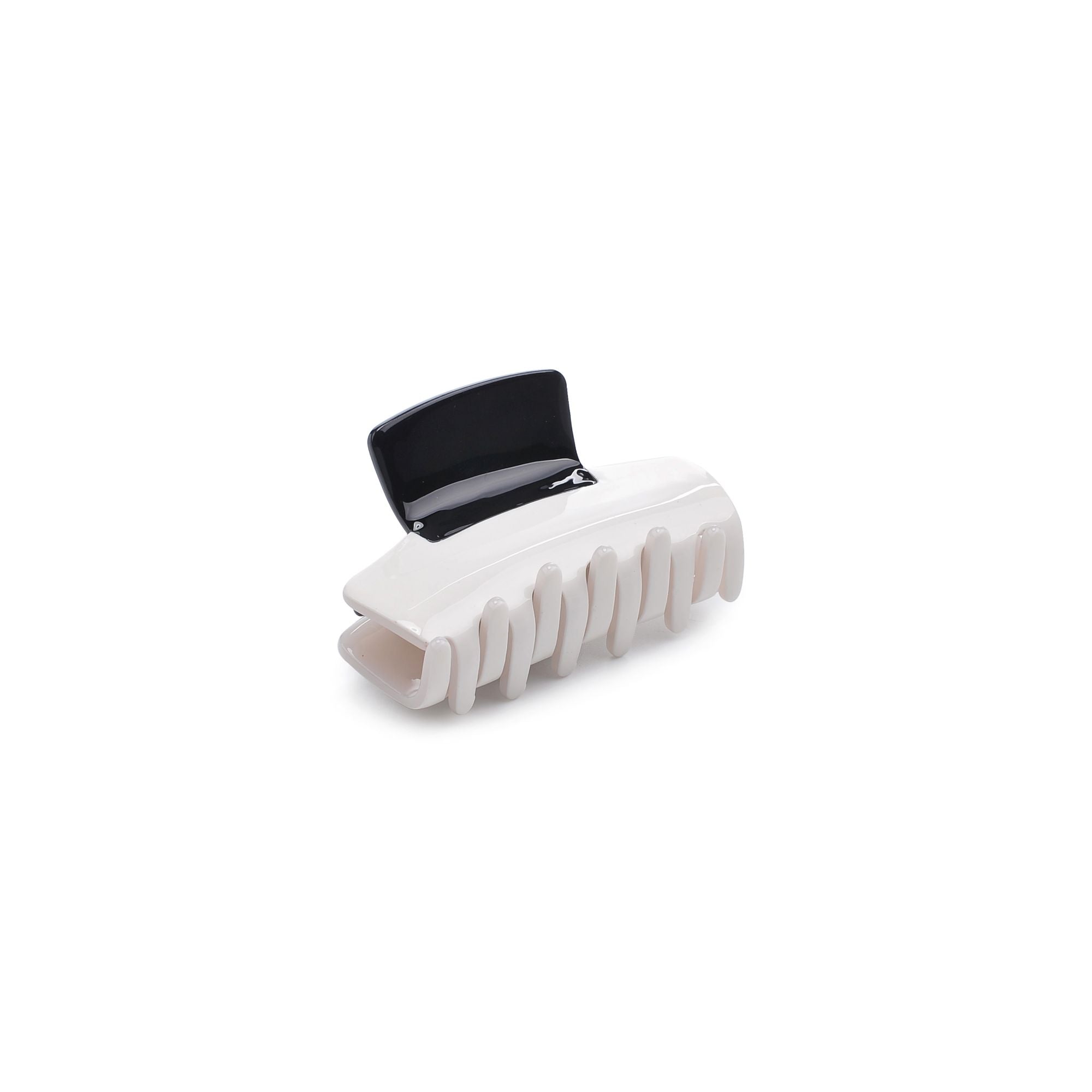 Colorblock Hair Claw Clip - Non-Slip Large Hair Clips for Women, Girls (Set of 3) - Perfect for Ponytails, Buns & Everyday Hairstyles