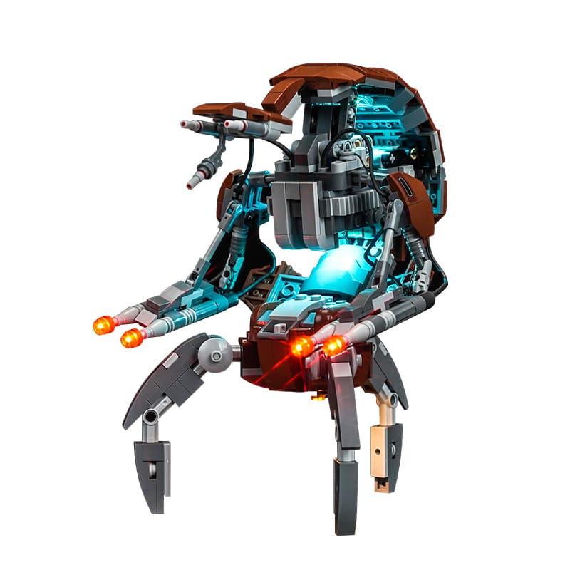 LEGO Star Wars Droideka 75381 Light Kit - LED Lighting Set for Building Blocks - Perfect for Display & Nighttime Showcase