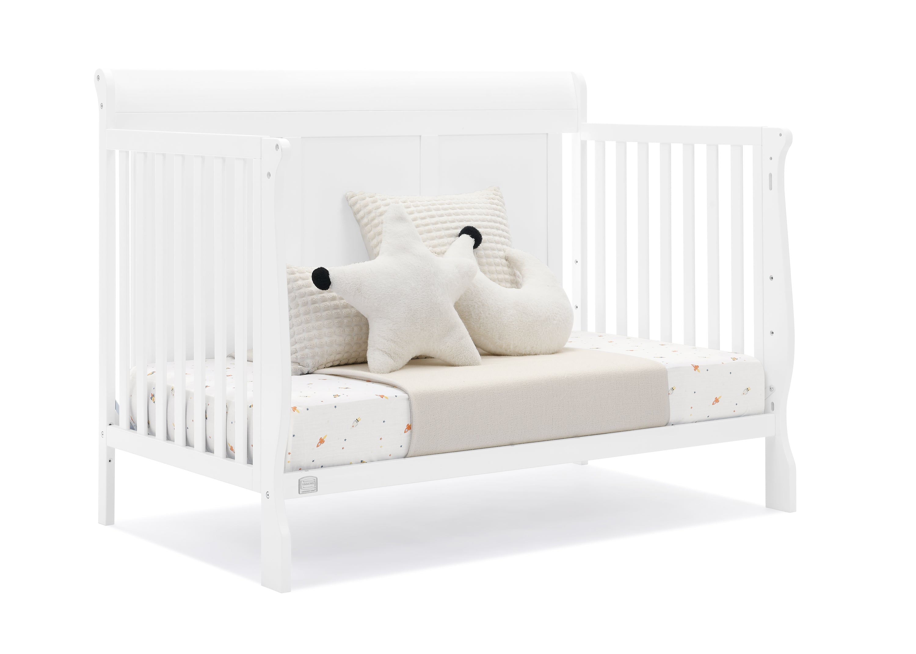 Carter 6-in-1 Convertible Baby Crib - Toddler Bed & Daybed with Adjustable Mattress Height | Nursery Furniture for Boys & Girls | Perfect for Small Spaces & Growing Families