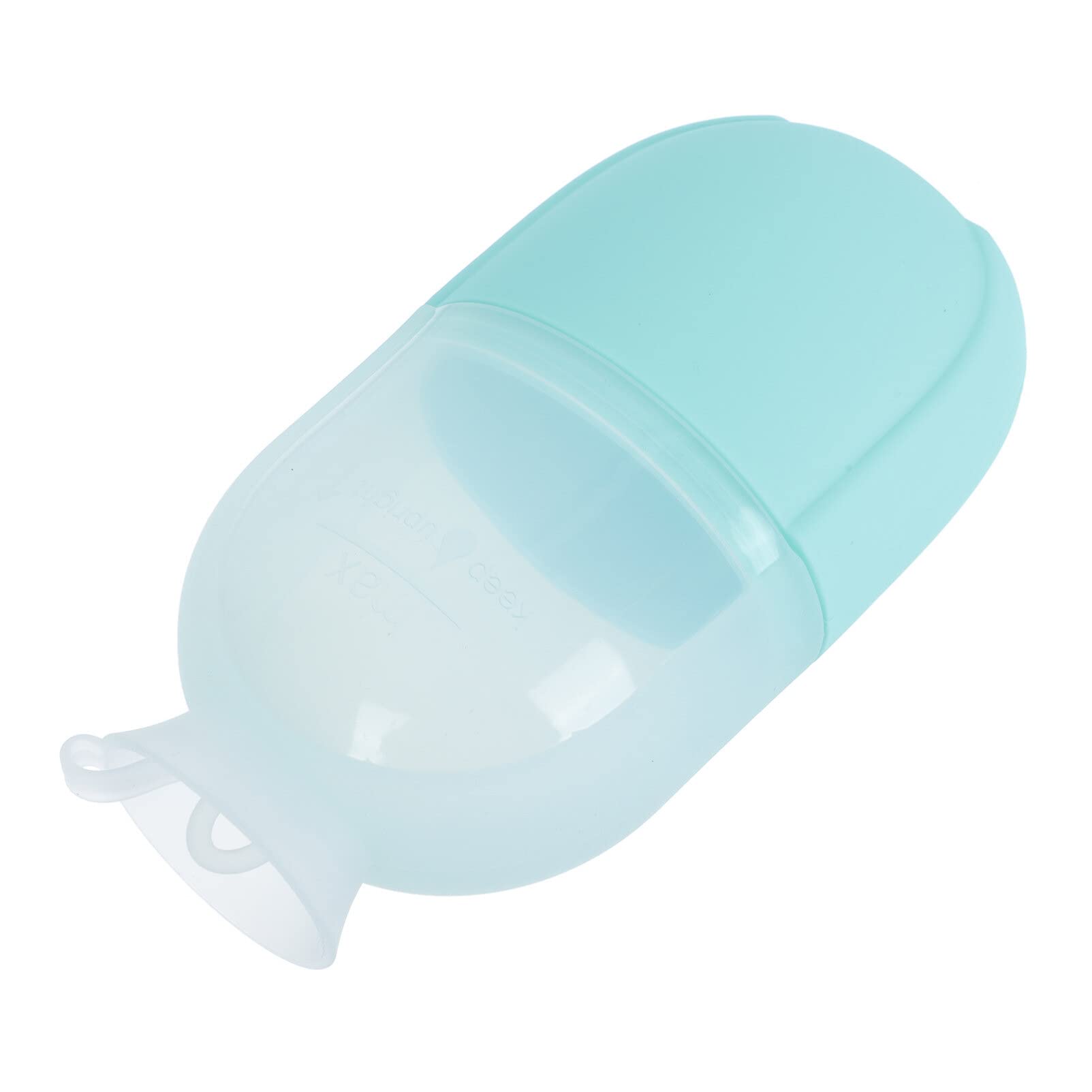 EXCLUZO Ice Roller for Face & Eyes - Cooling Facial Massager for Puffiness, Wrinkles & Skin Tightening - Silicone Beauty Tool for Skincare Routine (Blue) - Perfect for Morning Routine & Post-Workout Recovery