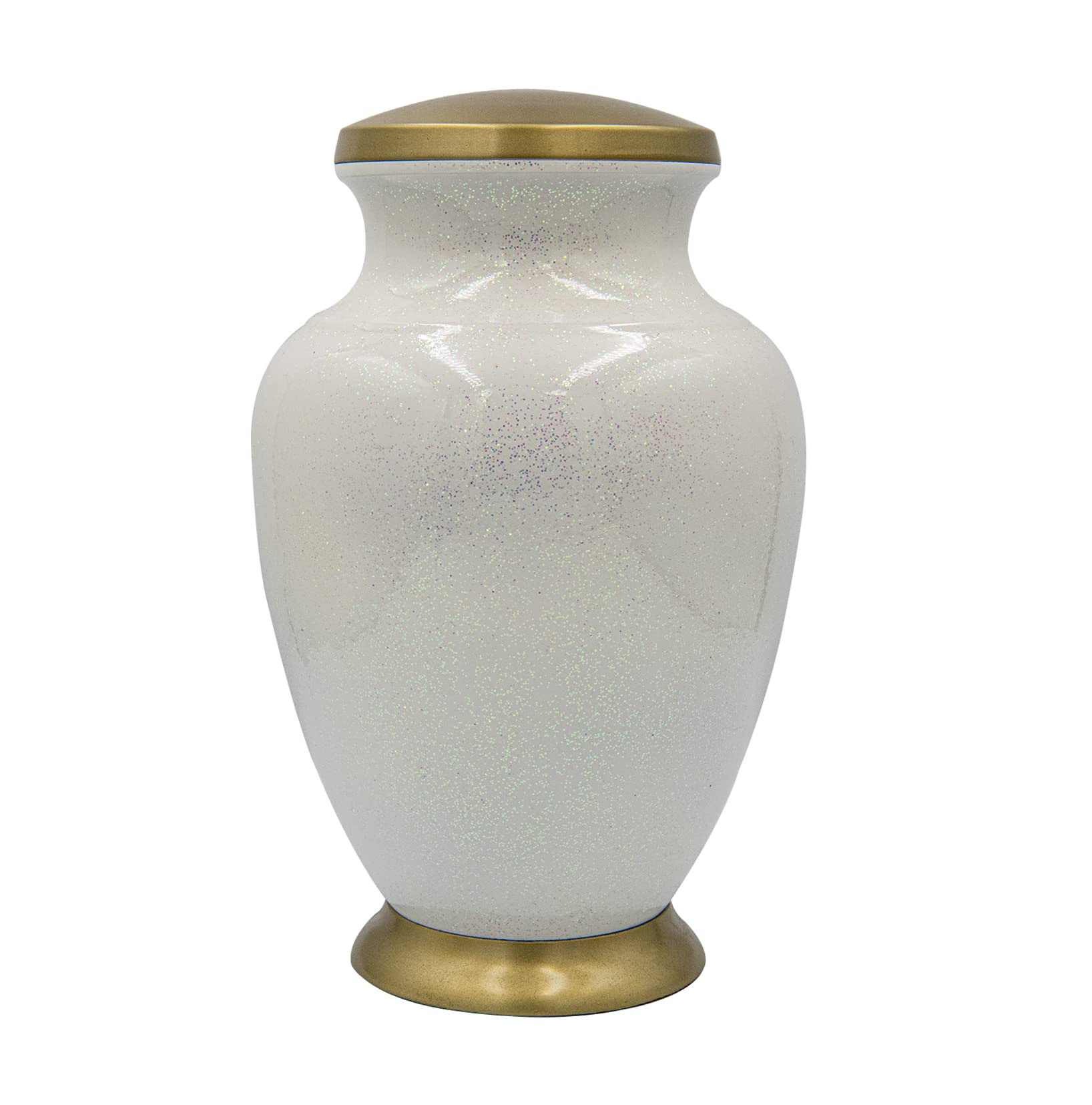Personalized Praying Hands & Cross Cremation Urn for Ashes - Memorial Keepsake with Velvet Bag - Perfect for Funeral Services, Home Memorials & Honoring Loved Ones