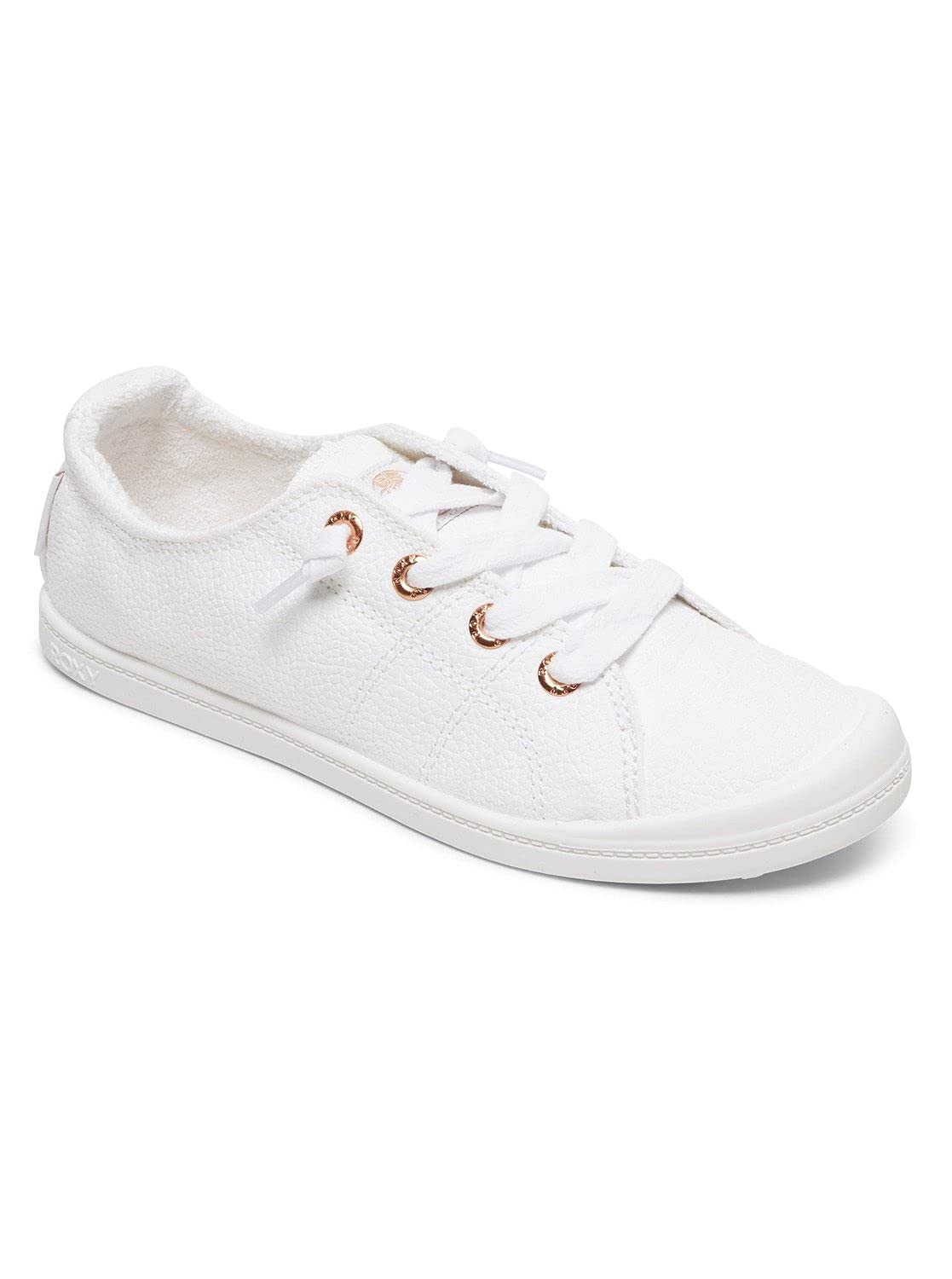 Roxy Women's Bayshore Slip-On Sneakers - Comfortable Casual Shoes for Walking, Travel & Beach Outfits | Lightweight & Stylish Women's Slip-Ons