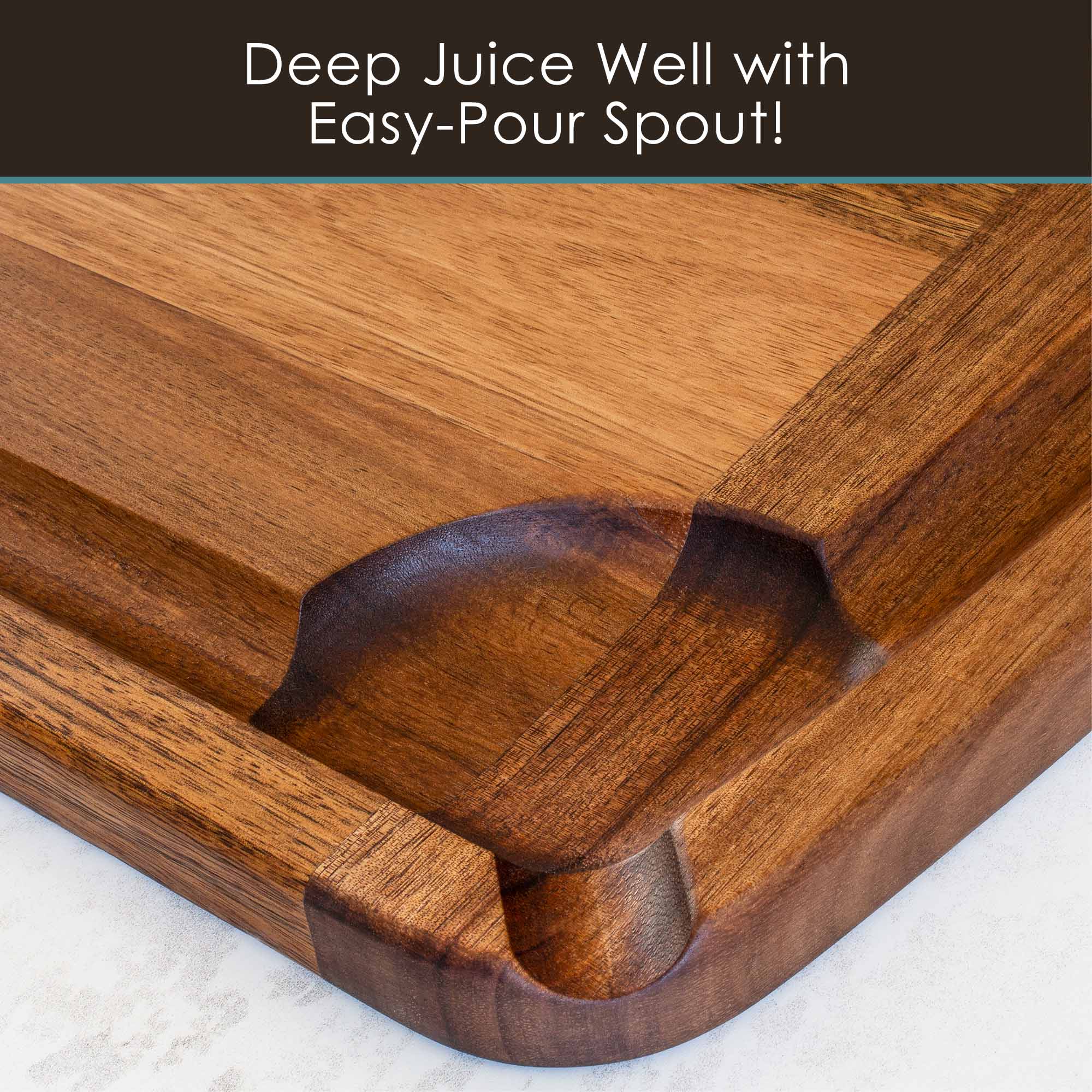Premium Rock & Branch® 600SI Bamboo Cutting Board 30