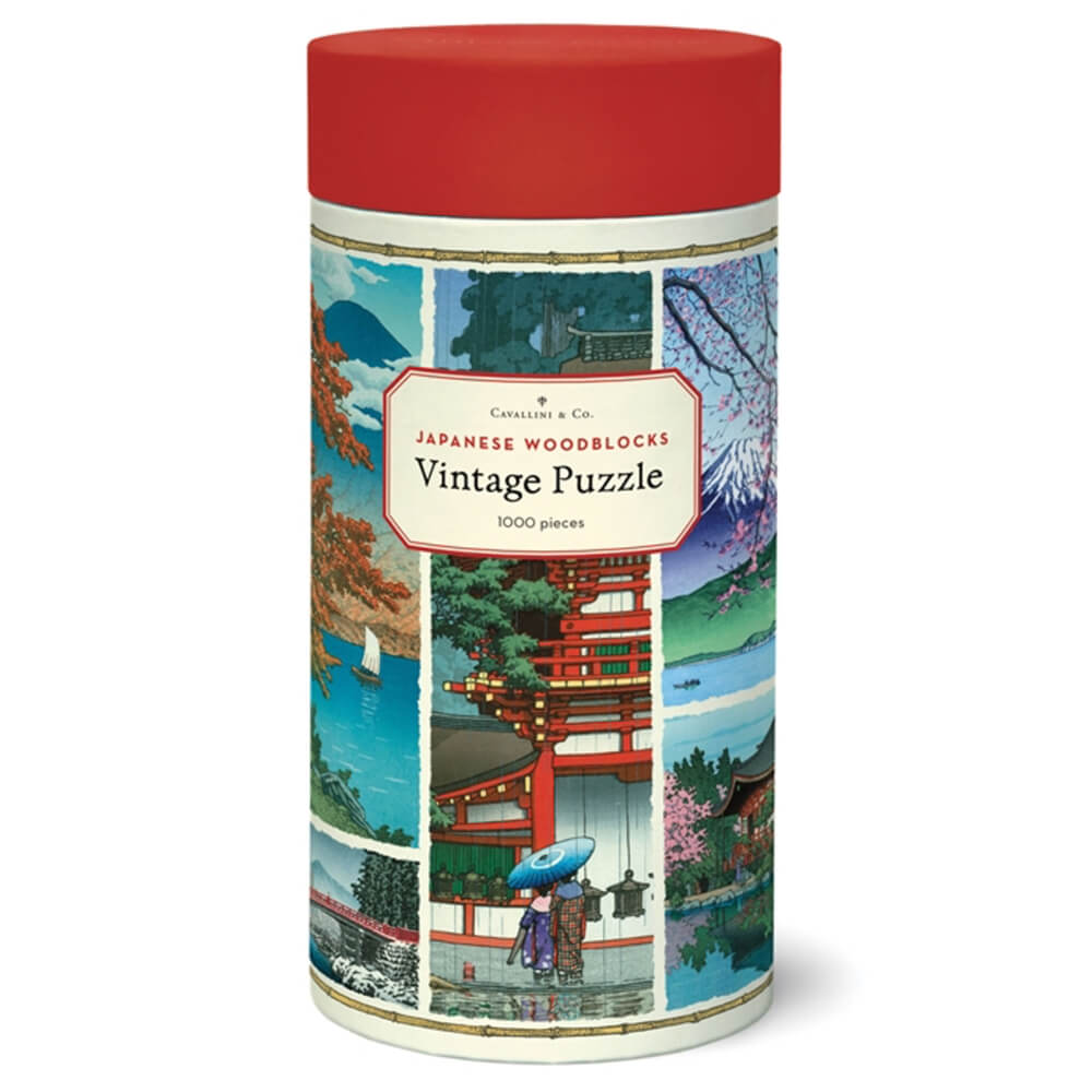 1000 Piece Japanese Woodblock Art Jigsaw Puzzle - Traditional Ukiyo-e Landscape for Adults & Teens - Perfect for Relaxation, Home Decor & Gifts