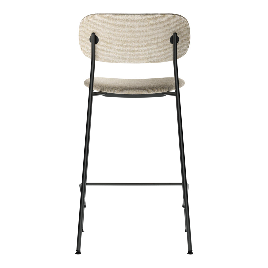 Modern Counter Stool with Full Upholstery - Comfortable Bar Height Seat for Kitchen Islands, Breakfast Bars & Home Decor