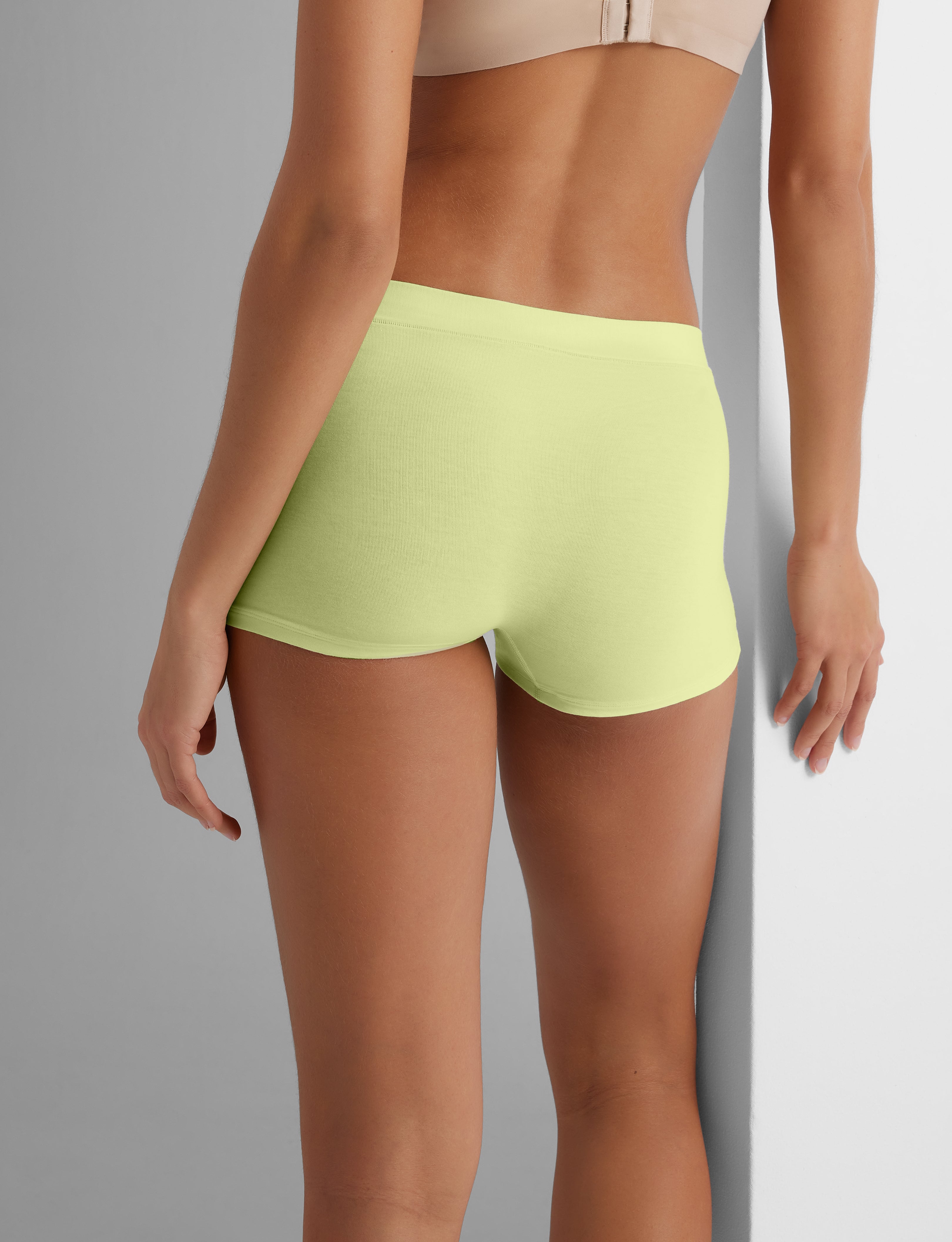 Women's Breathable Cotton Boyshort Underwear 3-Pack - Soft & Comfortable for Everyday Wear, Workout, and Sleep