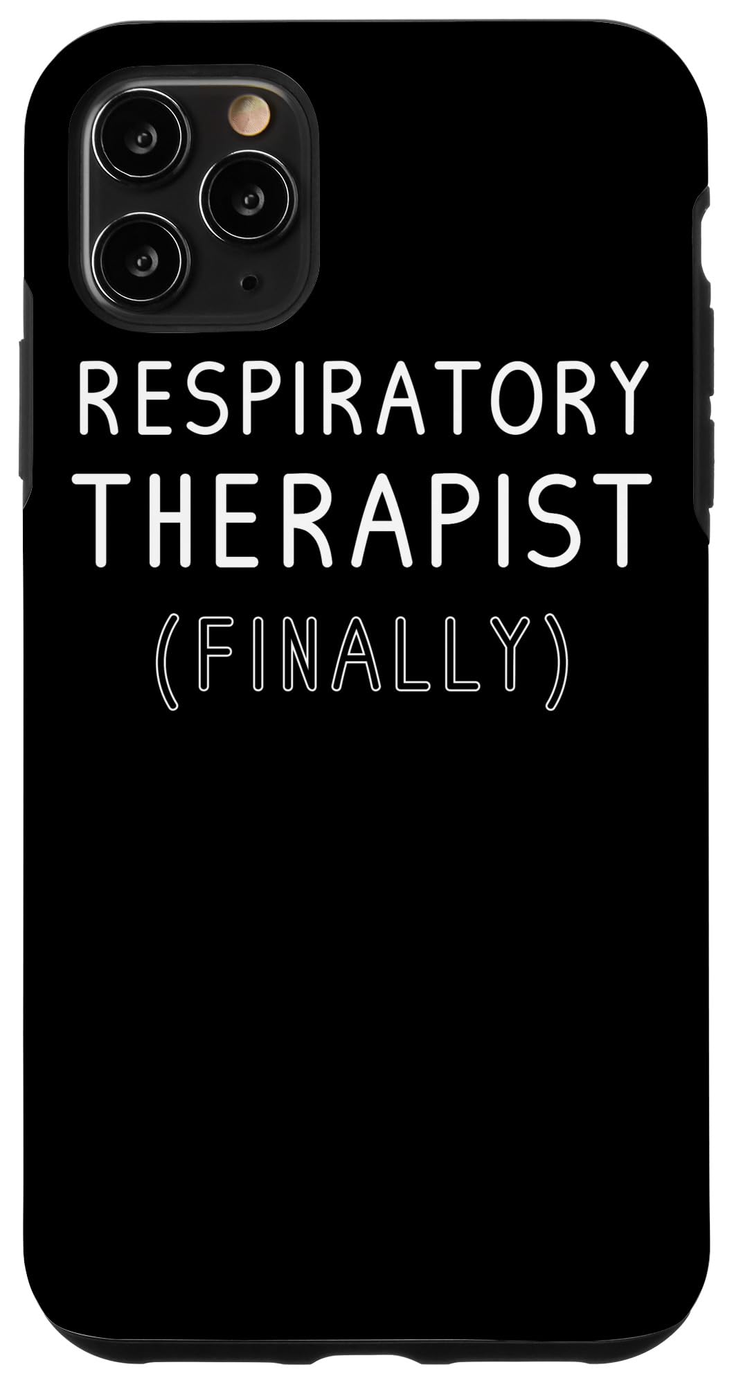 iPhone 11 Pro Max Case - Funny Respiratory Therapist Gift for Graduation | Perfect for Medical Students & Healthcare Professionals