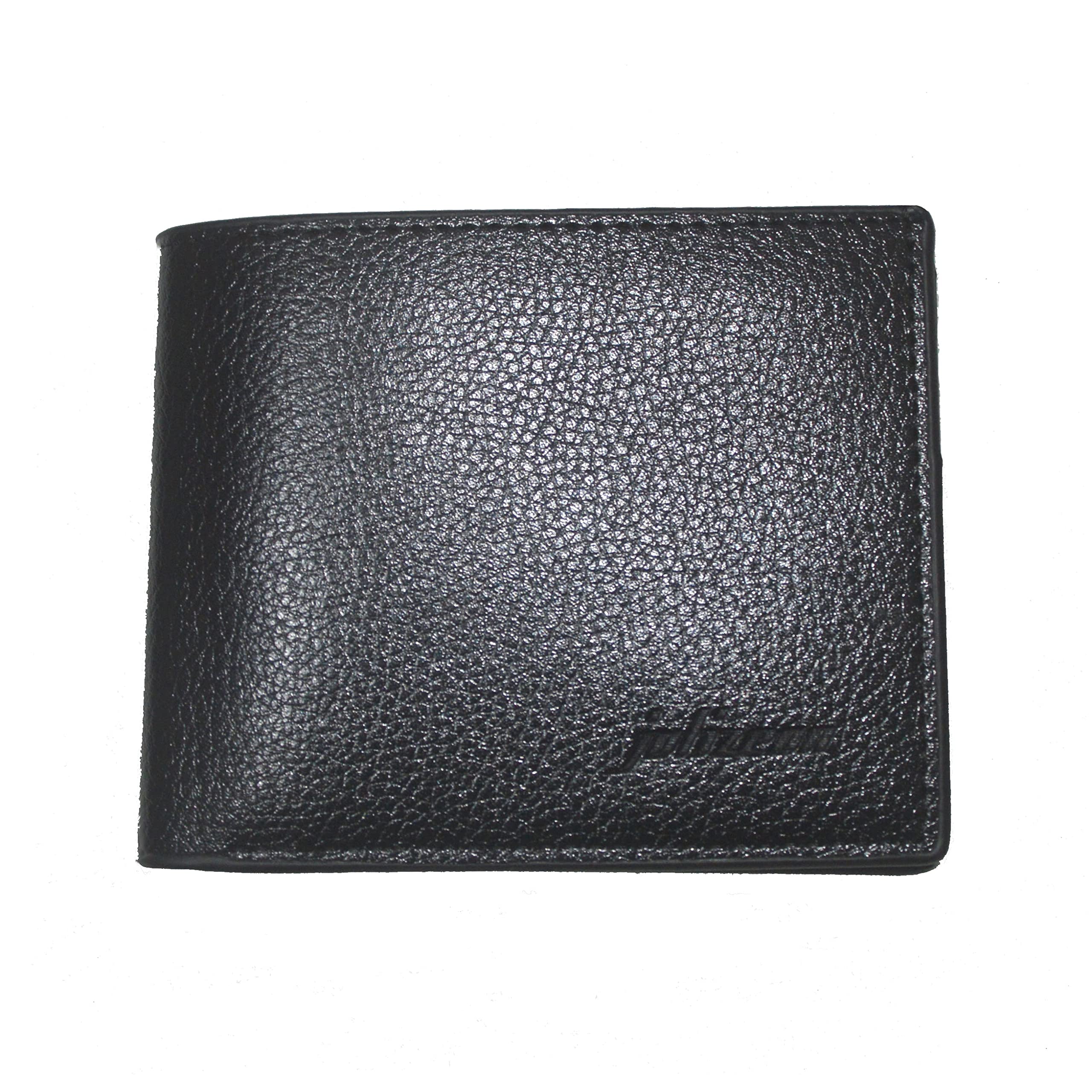 Slim Minimalist Wallet for Men with Money Clip & Zipper - RFID Blocking Bifold PU Leather Wallet with Credit Card Slots & Coin Purse - Perfect for Everyday Carry, Travel & Business (Black)