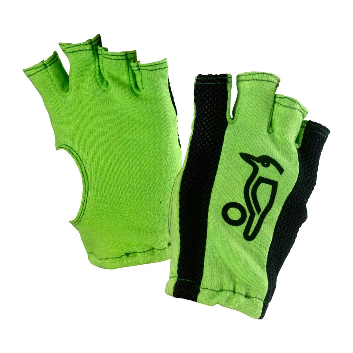 Kookaburra Fingerless Batting Gloves - Cricket Practice & Training Inner Gloves for Better Grip & Comfort | Perfect for Baseball, Softball & Sports Training