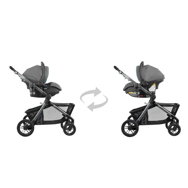 Pivot Troop Modular Travel System for Kids and Pets - Lightweight, Adjustable Stroller & Carrier in Rhodesboro Black | Perfect for Family Outings, Travel & Daily Walks