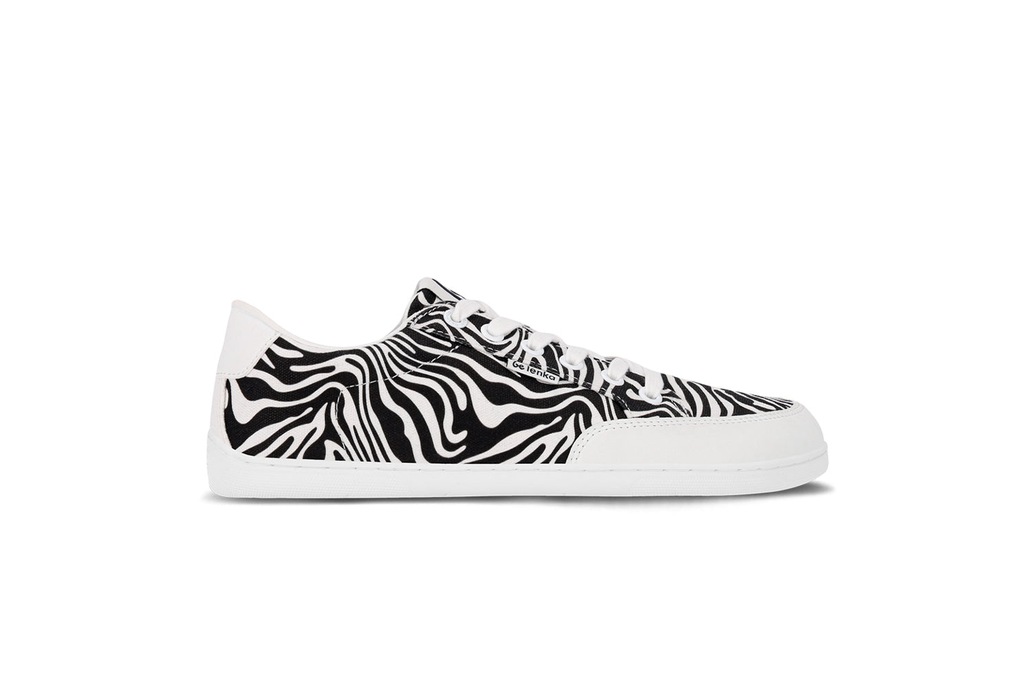 Barefoot Sneakers for Women - Be Lenka Rebound Zebra Print Minimalist Shoes | Lightweight & Flexible for Running, Walking & Gym Workouts