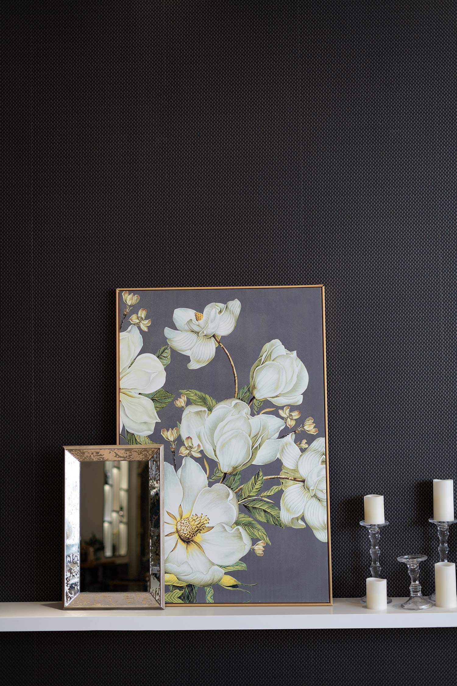 A&B Home Floral Canvas Wall Art - 31.5x47 Inch Modern Botanical Wall Decor for Living Room, Bedroom & Office - Perfect for Home Decoration & Interior Design
