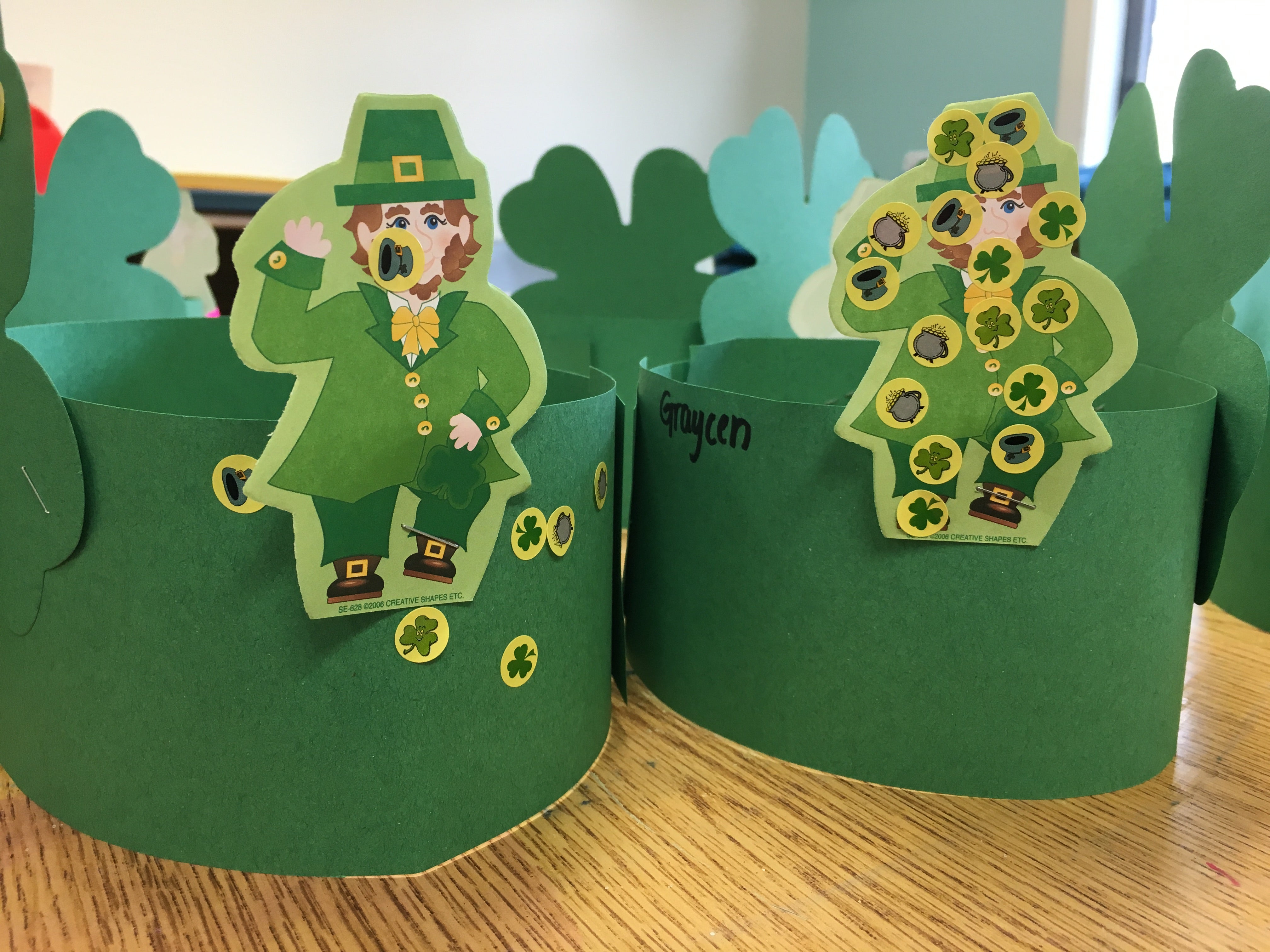 SHAPES ETC. St. Patrick's Day Incentive Stickers - Motivational Reward Stickers for Teachers, Students, Classroom Activities & Party Favors