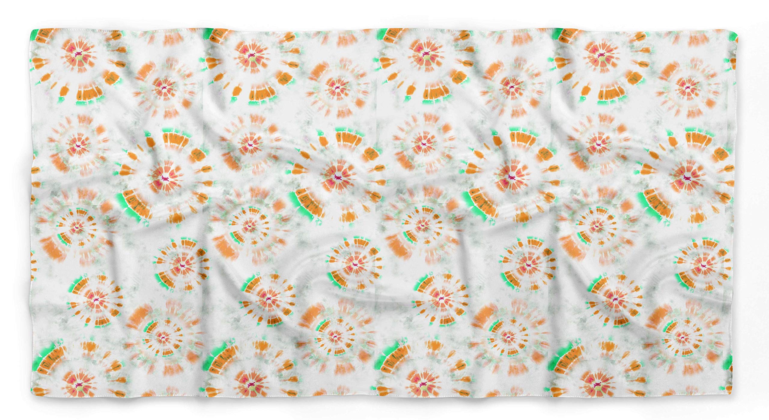 Bimba Pure Silk Printed Head Bandanas & Neck Scarves for Women - Soft Summer Fashion Accessories for Yoga, Beach, Outdoor Activities