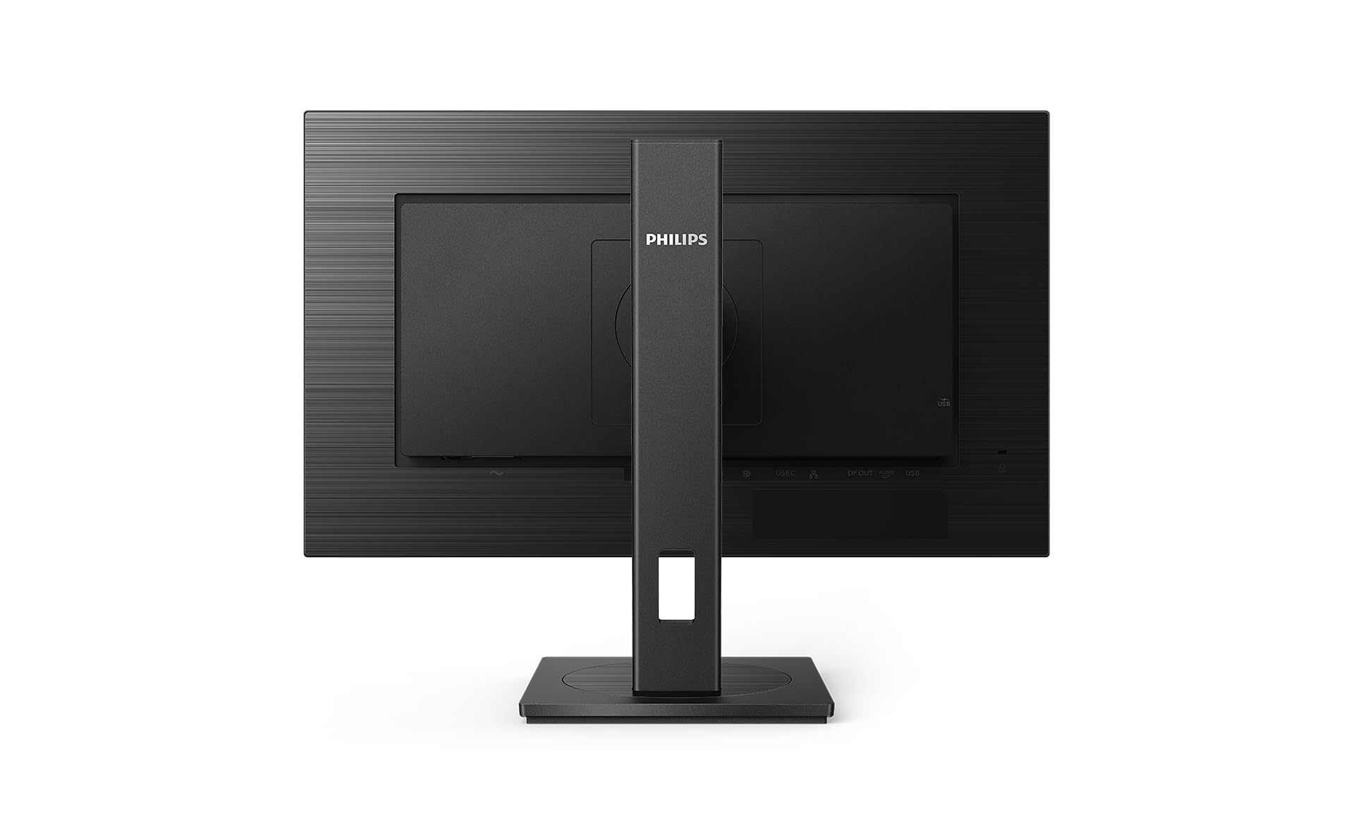 Philips 243S1 24 Inch FHD USB-C Docking Monitor - Height Adjustable (1920x1080, 75Hz, DisplayPort, HDMI, USB-C, RJ45, USB Hub) Black - Perfect for Home Office & Gaming Setup