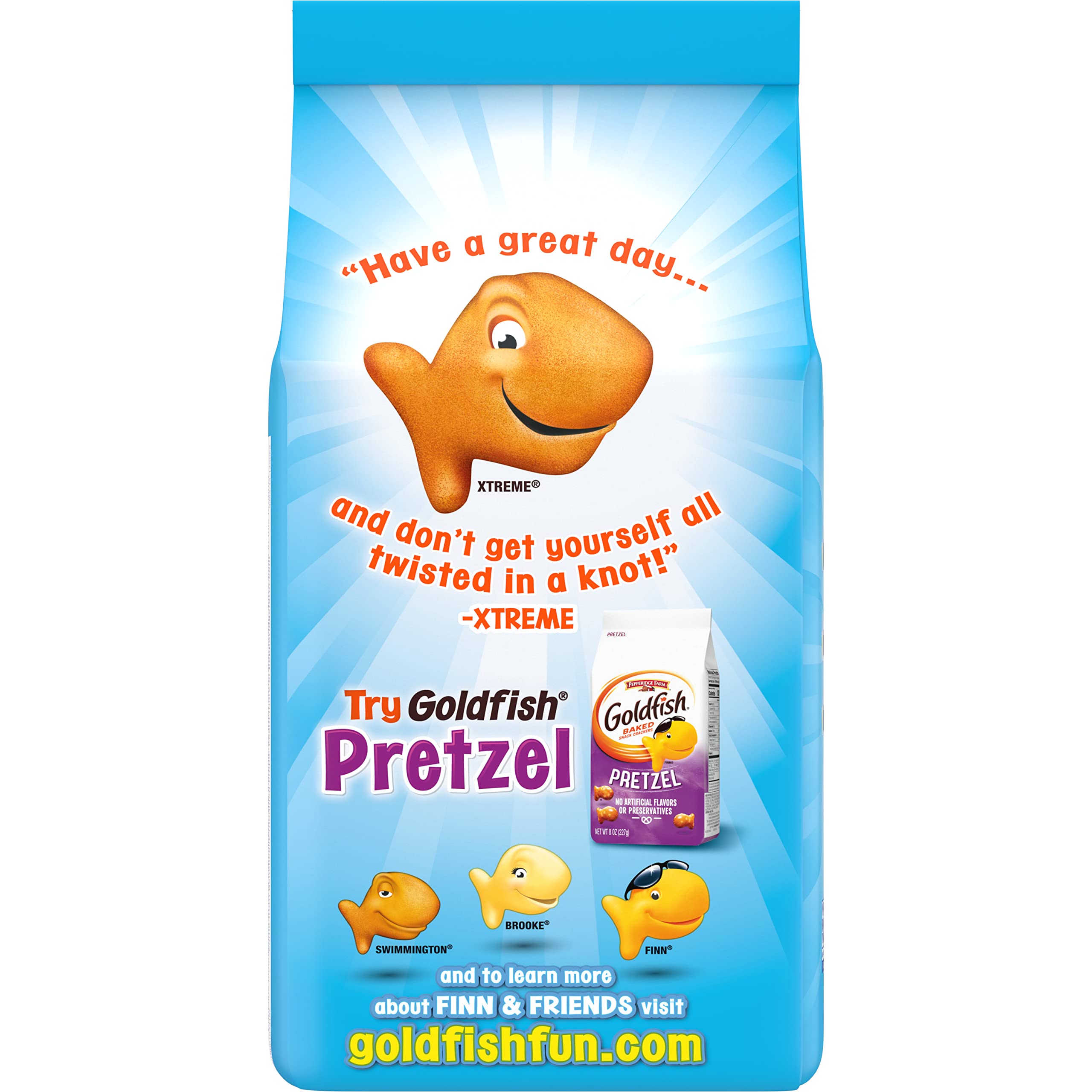 Goldfish Grahams S'mores Crackers - 6.6 oz Pack of 24 | Delicious Graham Snack Crackers for Kids Lunch, Camping & Party Treats