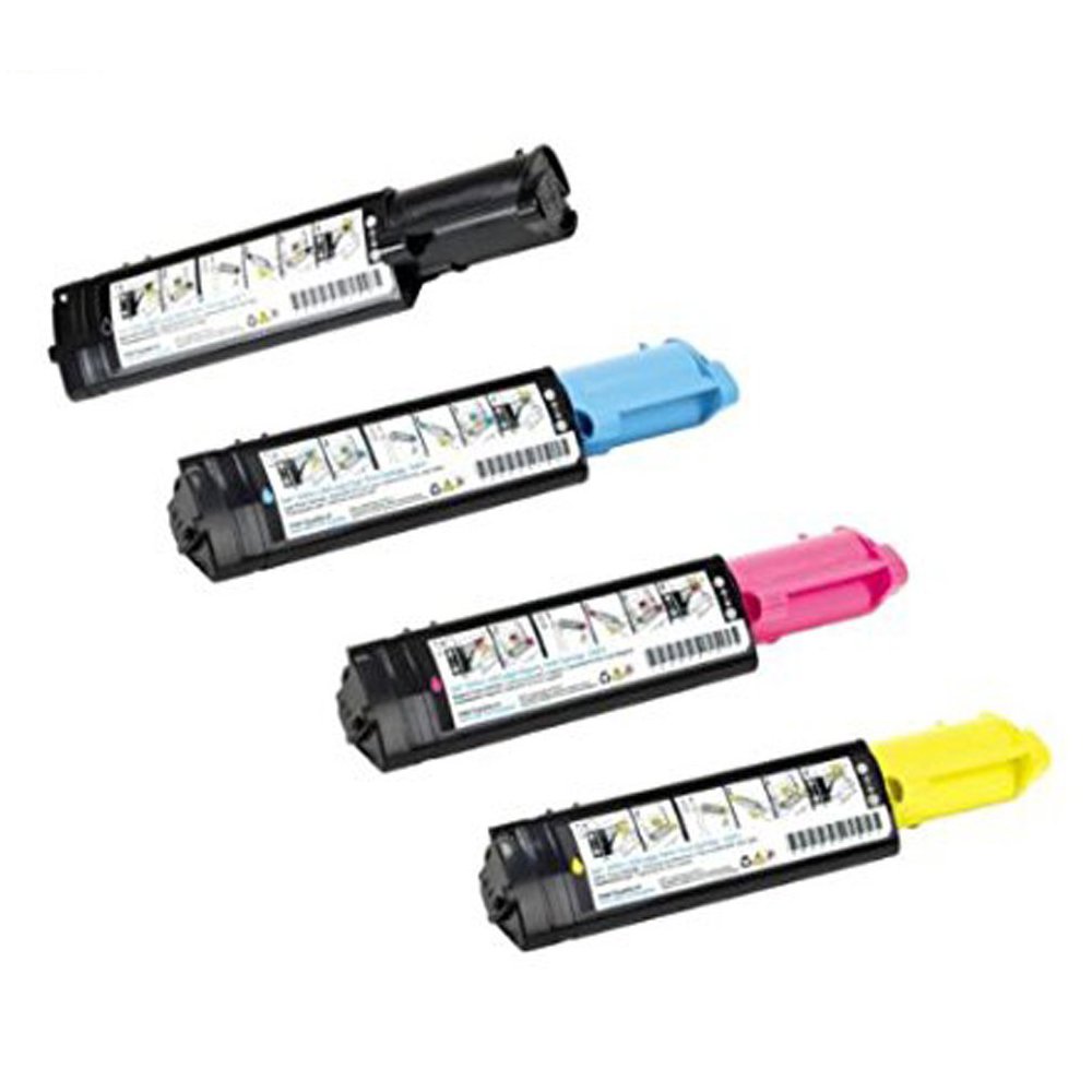 PRINTJETZ Premium Compatible Toner Cartridge Replacement for Dell 310-5726 310-5731 310-5729 310-5730 (Black Cyan Yellow Magenta) - Works with Dell 3000 3000CN 3100 3100CN Printer Series - Ideal for Office Printing & High Volume Document Production