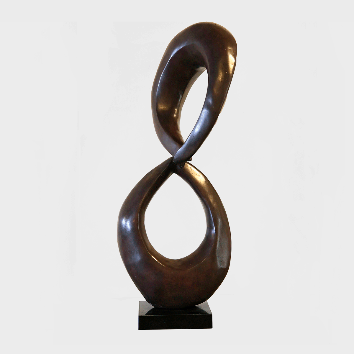 Bordeaux Patina Bronze Sculpture - Handcrafted Art Deco Statue for Home & Office Decor | Perfect for Living Room, Garden & Gift Giving