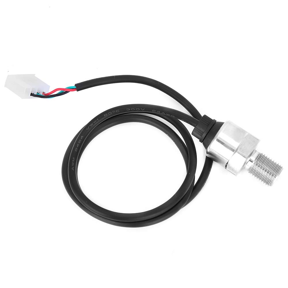 G1/4 DC5V 0-0.8Mpa Pressure Sensor for Air Compressor Accessories - High Precision & Perfect Protection - Ideal for HVAC Systems, Pneumatic Tools & Industrial Automation