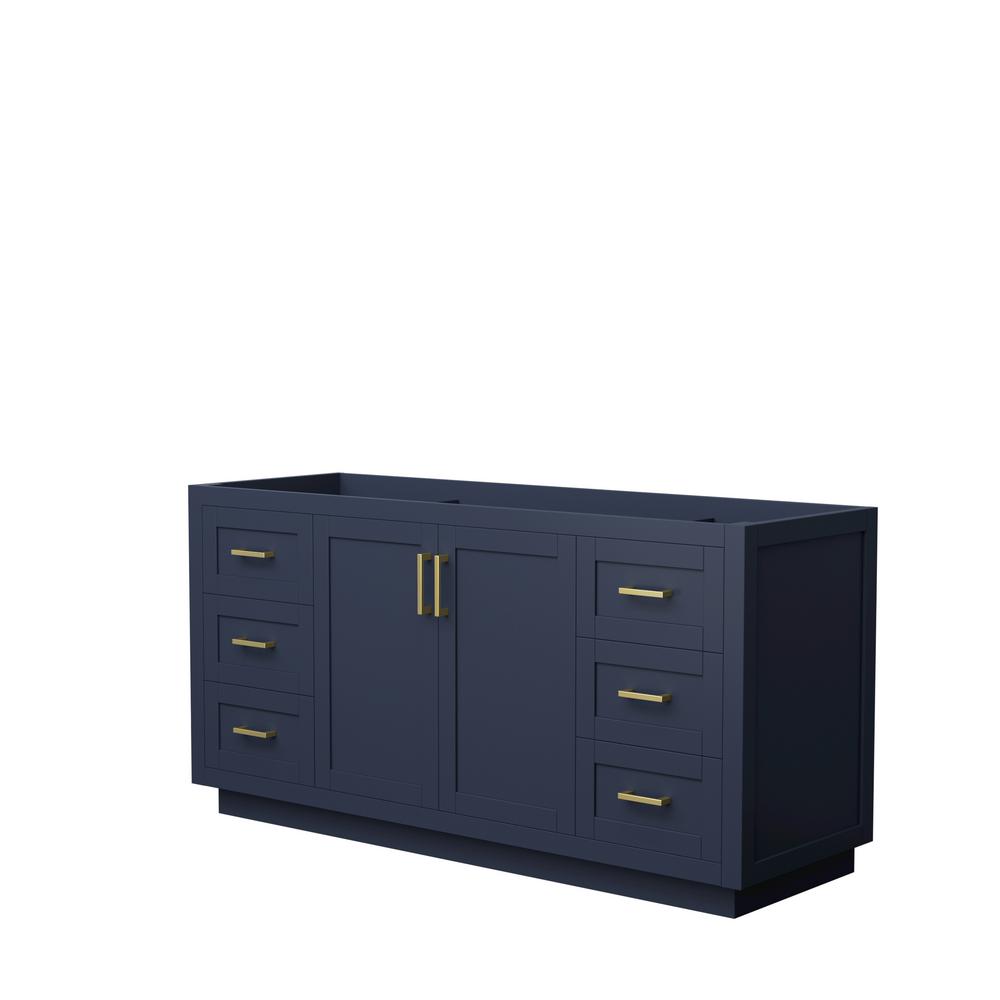 66 Inch Navy Blue Miranda Single Bathroom Vanity with Sink - Perfect for Modern Home Bathrooms and Powder Rooms