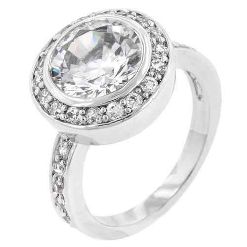 Gatsby Engagement Ring - Vintage Inspired Art Deco Wedding Band for Women - Perfect for Proposals, Anniversaries & Bridal Jewelry