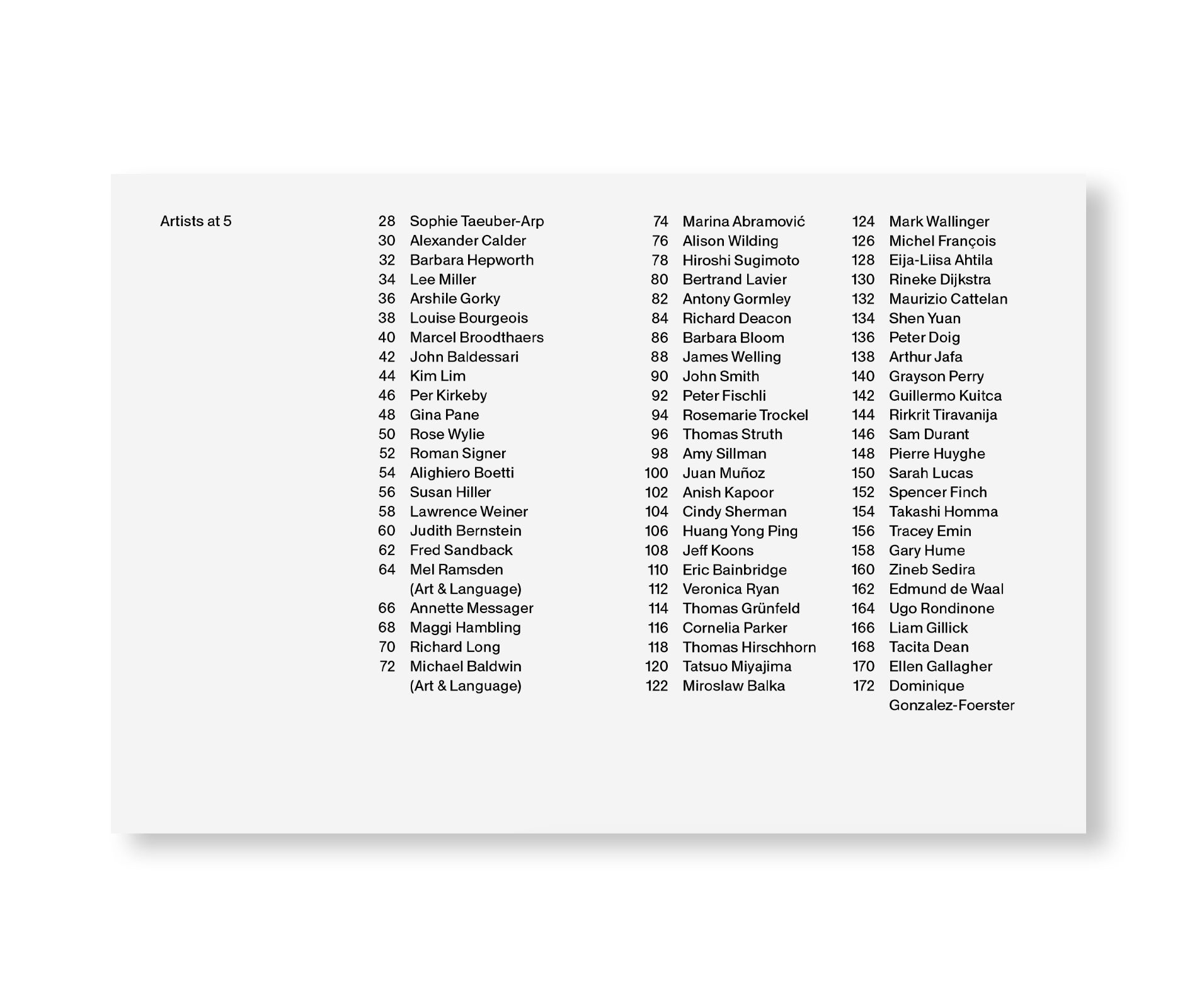 ARTISTS AT 5 by Ryan Gander - Contemporary Art Book for Collectors & Enthusiasts - Perfect for Home Decor & Art Inspiration
