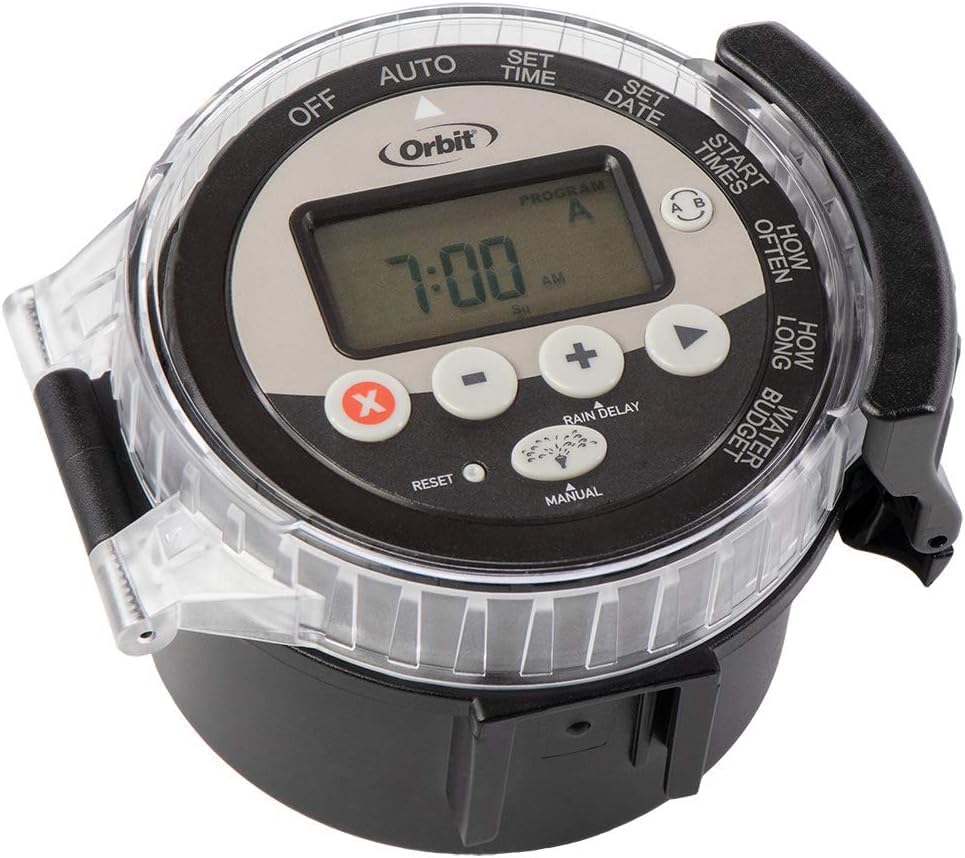 2-Pack Orbit 57865 Battery-Operated Sprinkler Timer - Automatic Lawn & Garden Watering System for Efficient Irrigation | Perfect for Yards, Flower Beds & Vegetable Gardens