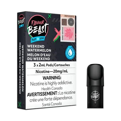 Flavour Beast Pods - All Flavors for STLTH Vape | Refillable Vape Pods for Smooth & Flavorful Experience | Perfect for On-the-Go Vaping & Relaxation