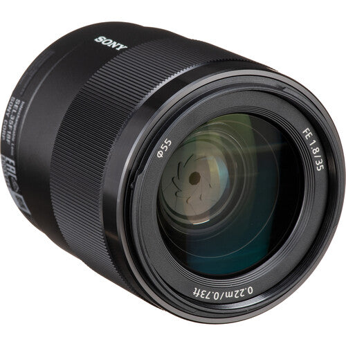Open Box Sony FE 35mm f/1.8 Lens for Full Frame Mirrorless Cameras - Perfect for Portraits, Street & Low Light Photography