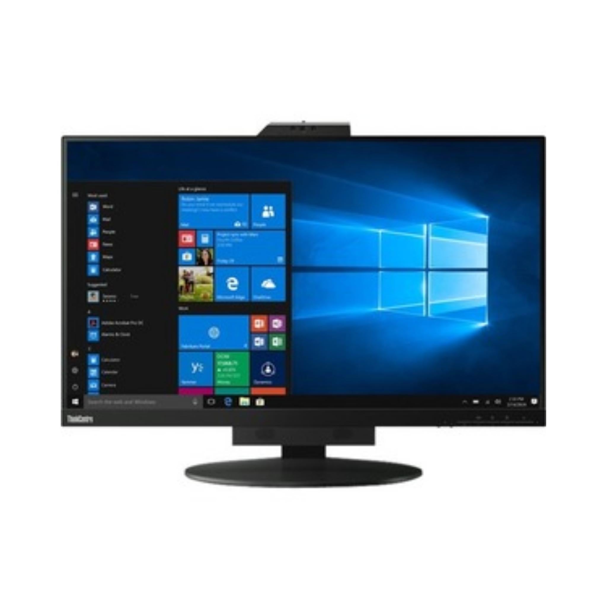Lenovo ThinkCentre TIO27 27-inch Full HD Business Monitor - Widescreen IPS Display with HDMI & VGA Ports for Office, Home, and Gaming Use