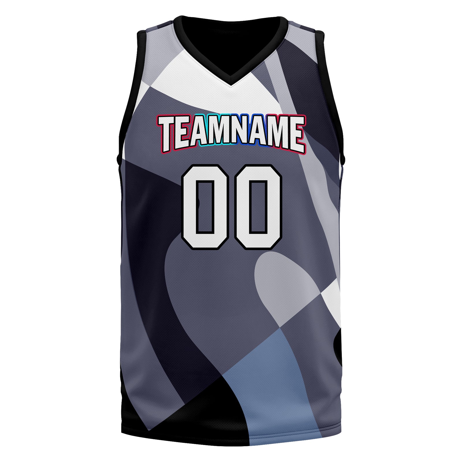 Custom Cyan Blue Camouflage City Edition Basketball Jersey - Personalized Sports Uniform BBJ01 D06101 for Team Games, Streetwear & Fan Collections