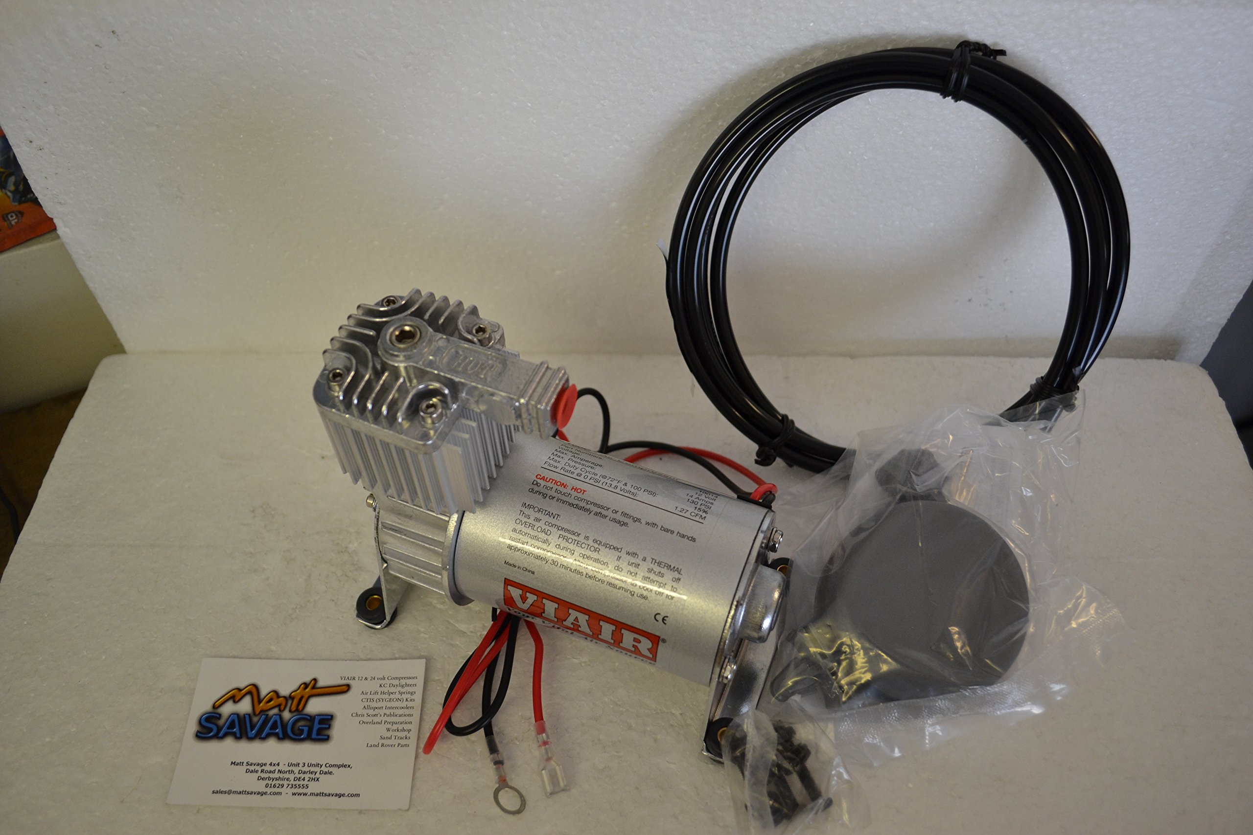 Viair 10014 Heavy Duty Portable Air Compressor Kit – 12V DC, 150 PSI, for Tires, Inflatables & Off-Road Vehicles – Perfect for Trucks, SUVs, ATVs & Emergency Roadside Use