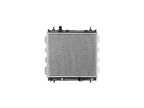 High-Performance Radiator with Transmission Oil Cooler for 2001-2010 Chrysler PT Cruiser 2.4L - Fits Both Automatic & Manual Transmissions - Perfect for Engine Cooling & Transmission Protection in Daily Driving & Hot Weather Conditions