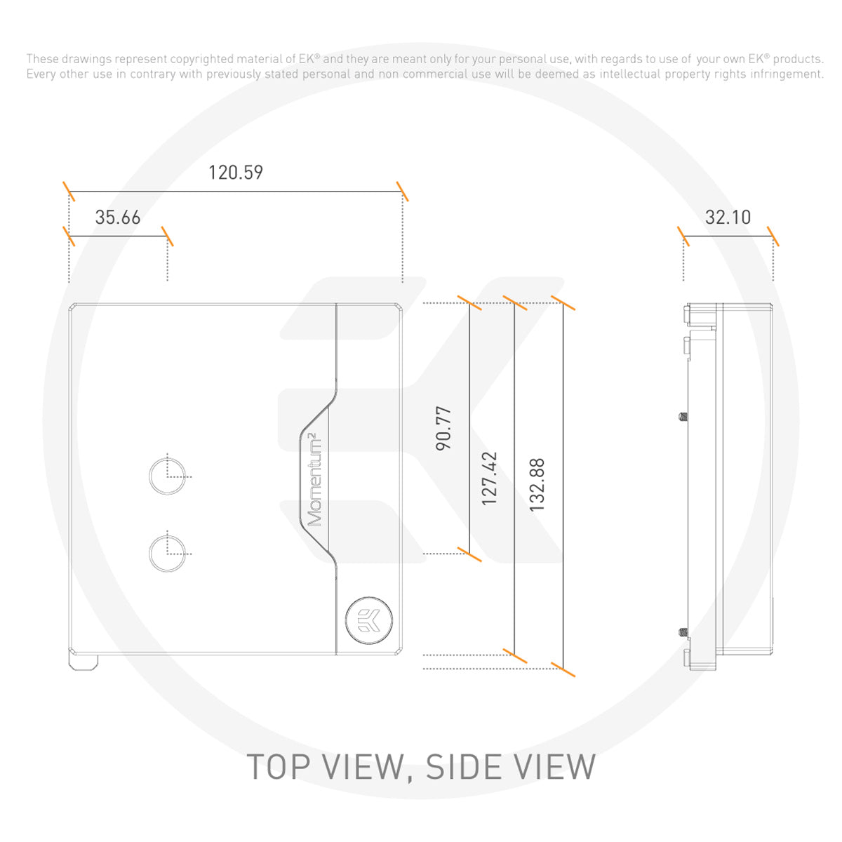 EK Quantum Momentum² ASUS ROG Maximus Z790 Dark Hero D-RGB Water Block - Premium Plexi Cooling Solution for Gaming PC & High-Performance Builds - Perfect for Overclocking and Custom Liquid Cooling Systems