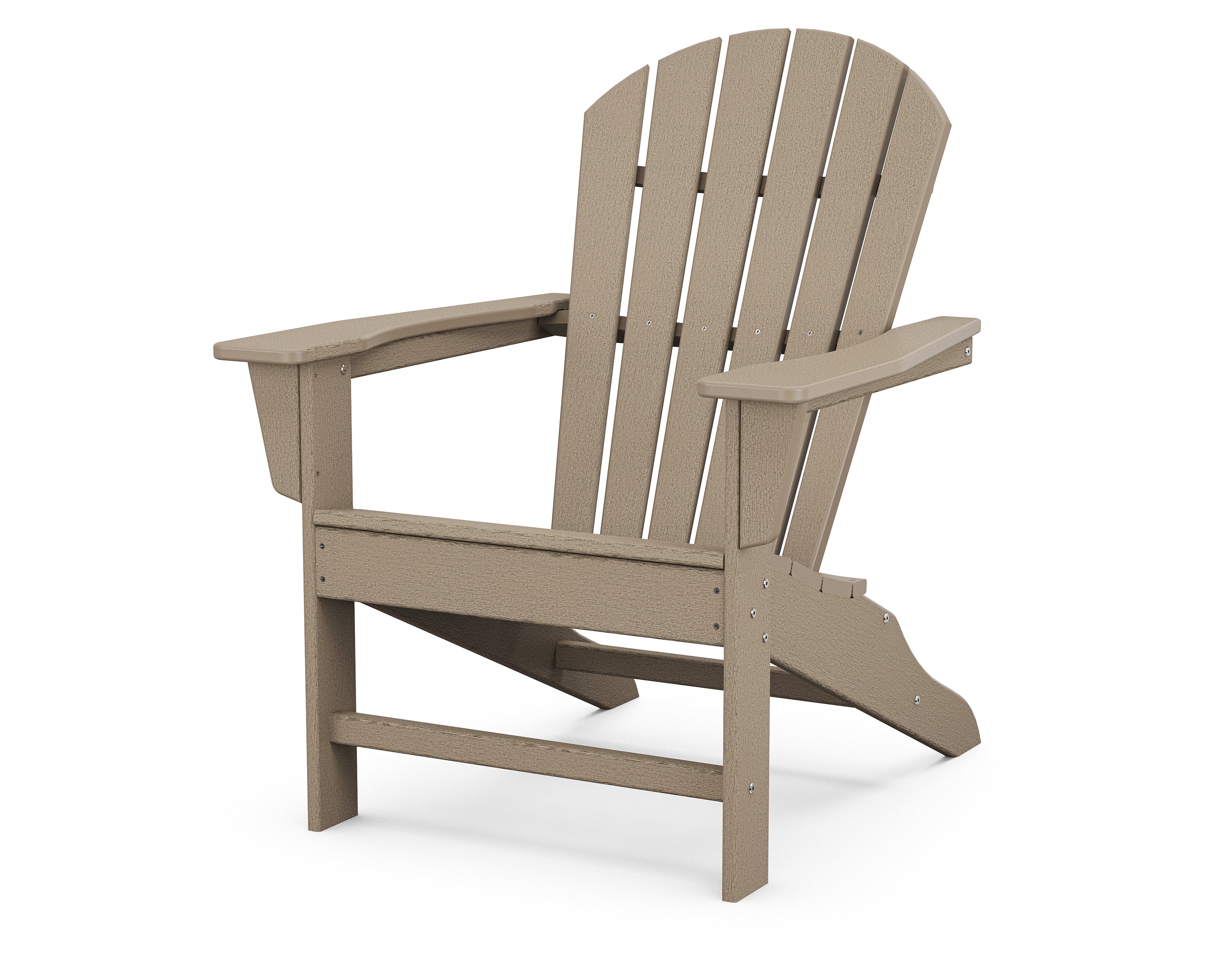 POLYWOOD South Beach Adirondack Chair - Durable Outdoor Furniture, All-Weather Resin, Comfortable Patio Seating for Poolside, Garden & Backyard Relaxation