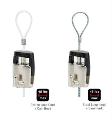 20-Pack Clear Perlon Loop Cord Shades - 118