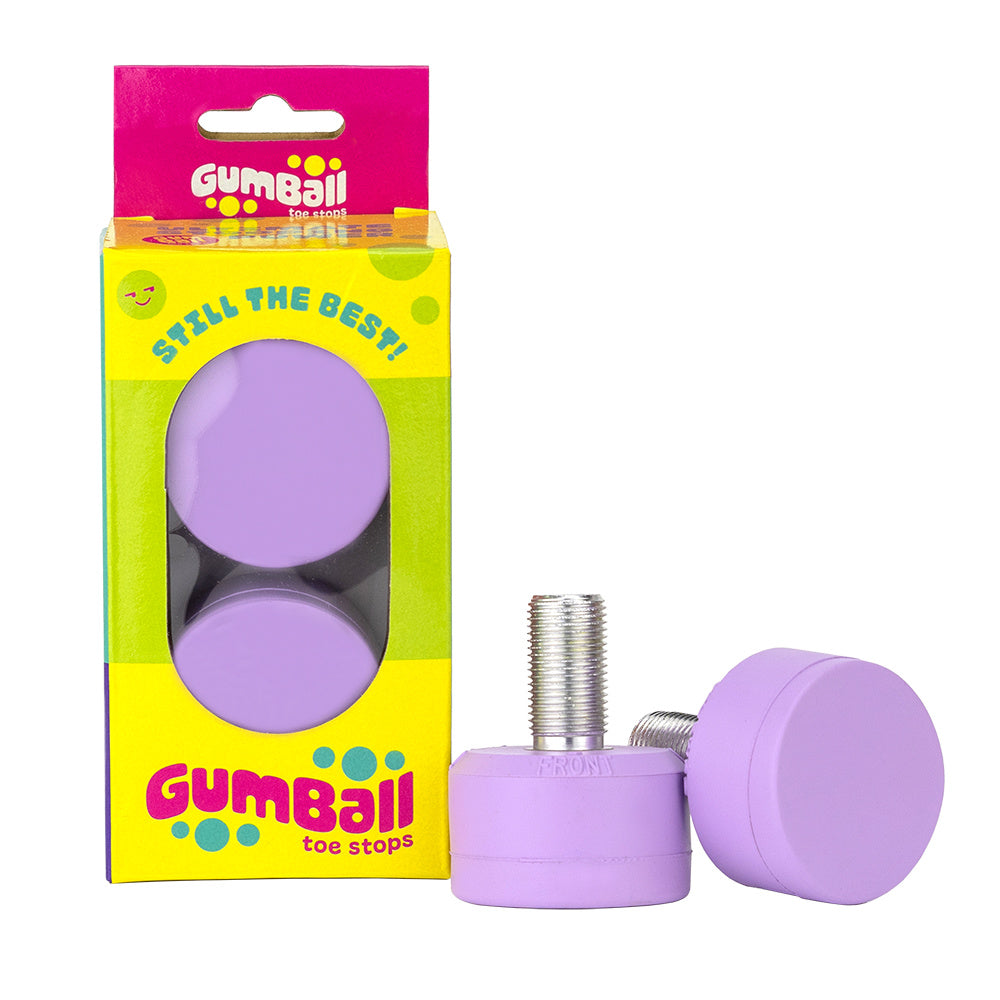 Antik Gumball Roller Skate Toe Stops (Pair) - Premium Roller Skating Accessories for Derby, Artistic & Outdoor Skating