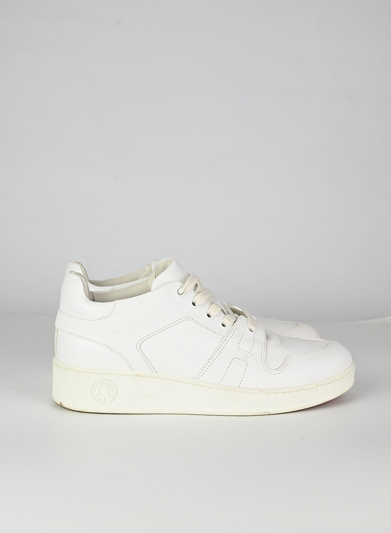 Hermès White Sneakers for Women - Size 40 | Comfortable Luxury Fashion Shoes for Casual Wear & Everyday Outfits
