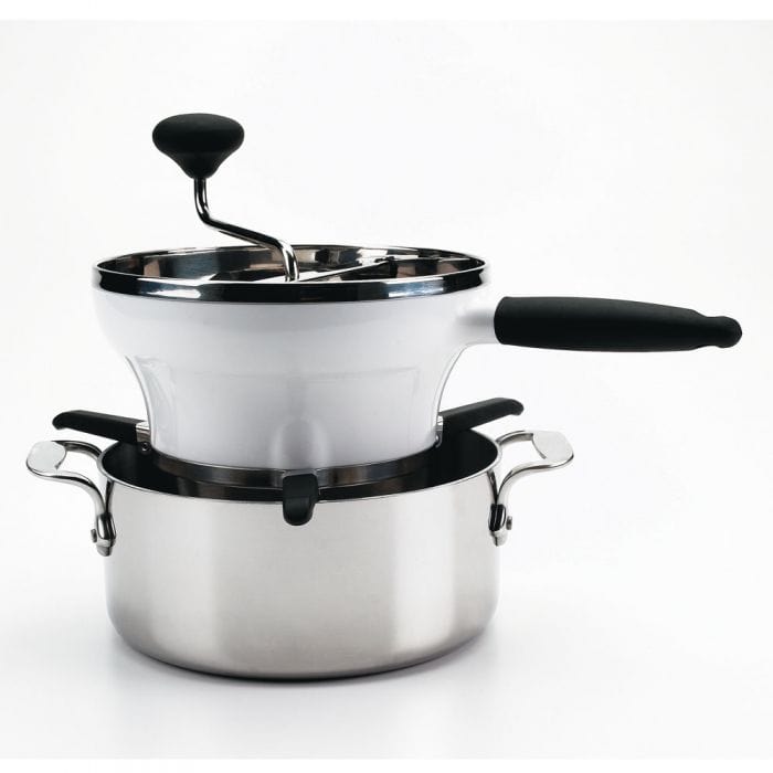 OXO Food Mill - Stainless Steel Rotary Food Grinder for Baby Food, Mashed Potatoes & Purees - Perfect for Homemade Sauces, Soups & Canning