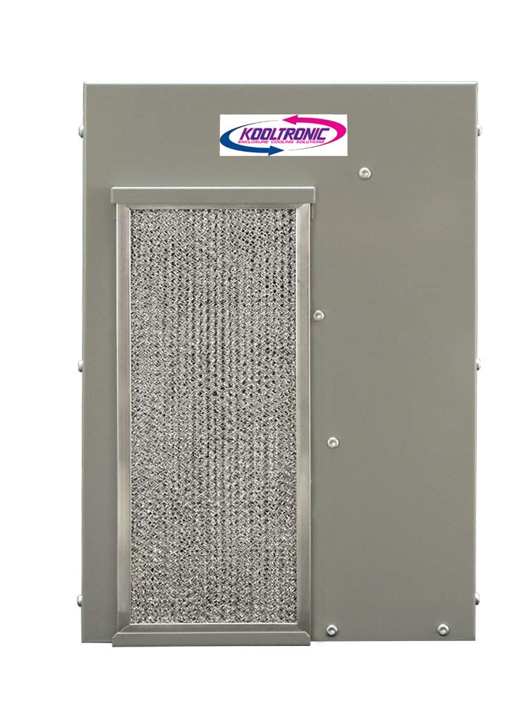 KA4C2.0NP17L Industrial Air-Cooled Panel-Mounted Enclosure Air Conditioner - 115V, 60Hz, 2000 BTU, NEMA 12 Rated - Perfect for Server Racks, Electrical Cabinets & Control Panels Cooling