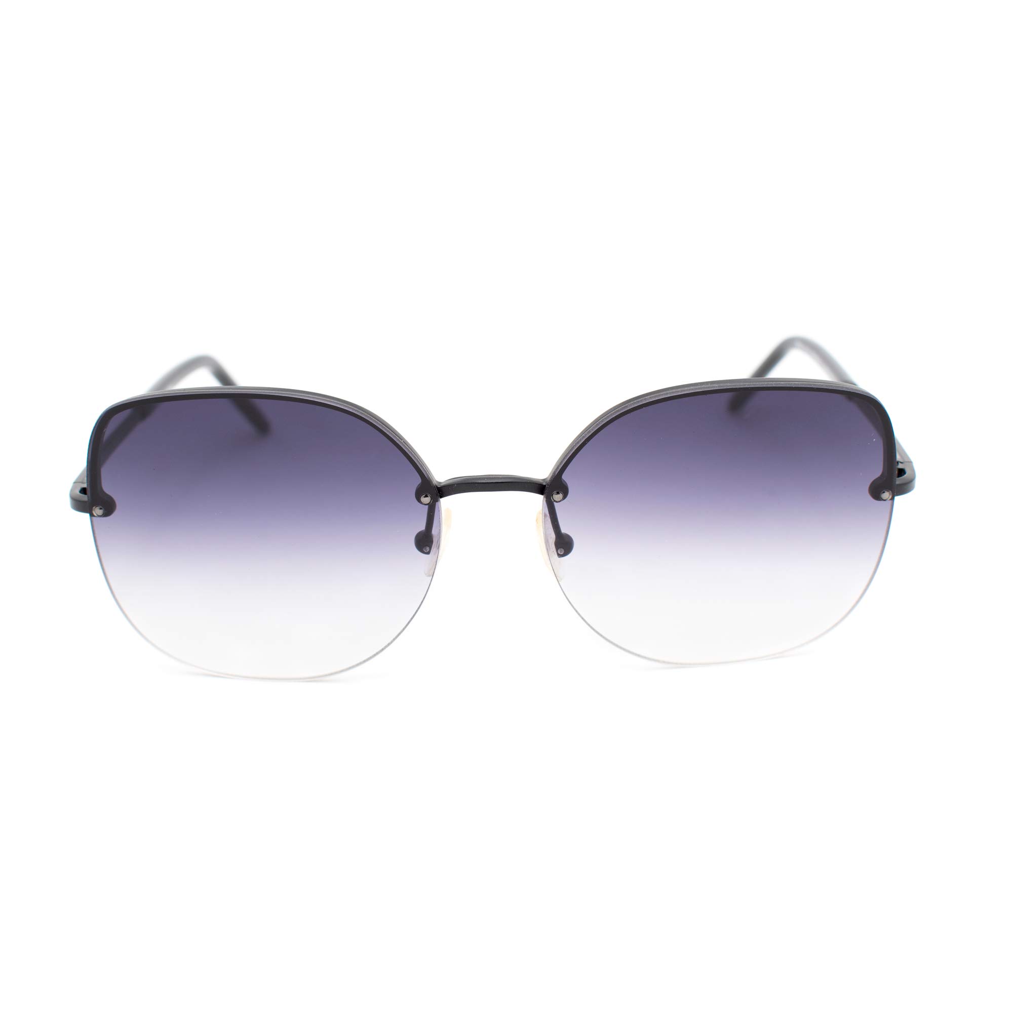 JP3039-01 Polarized Fashion Sunglasses for Women - JPlus Black UV Protection Shades | Perfect for Driving, Beach & Outdoor Activities