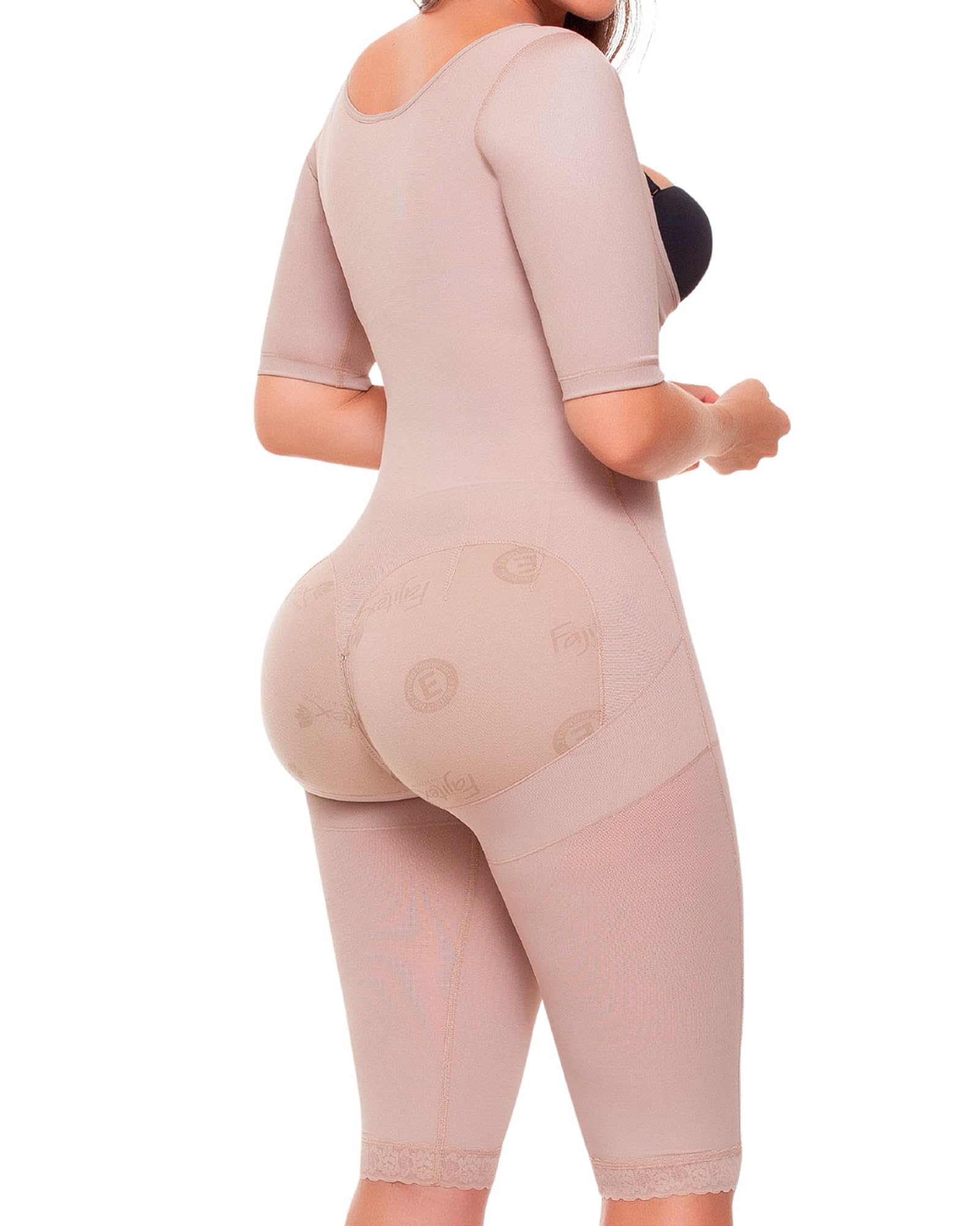 Colombian Faja Shapewear with Butt Lifter - Post Surgery BBL Faja & Compression Garment for Women After Liposuction - Perfect for Body Contouring, Waist Training, and Postpartum Recovery