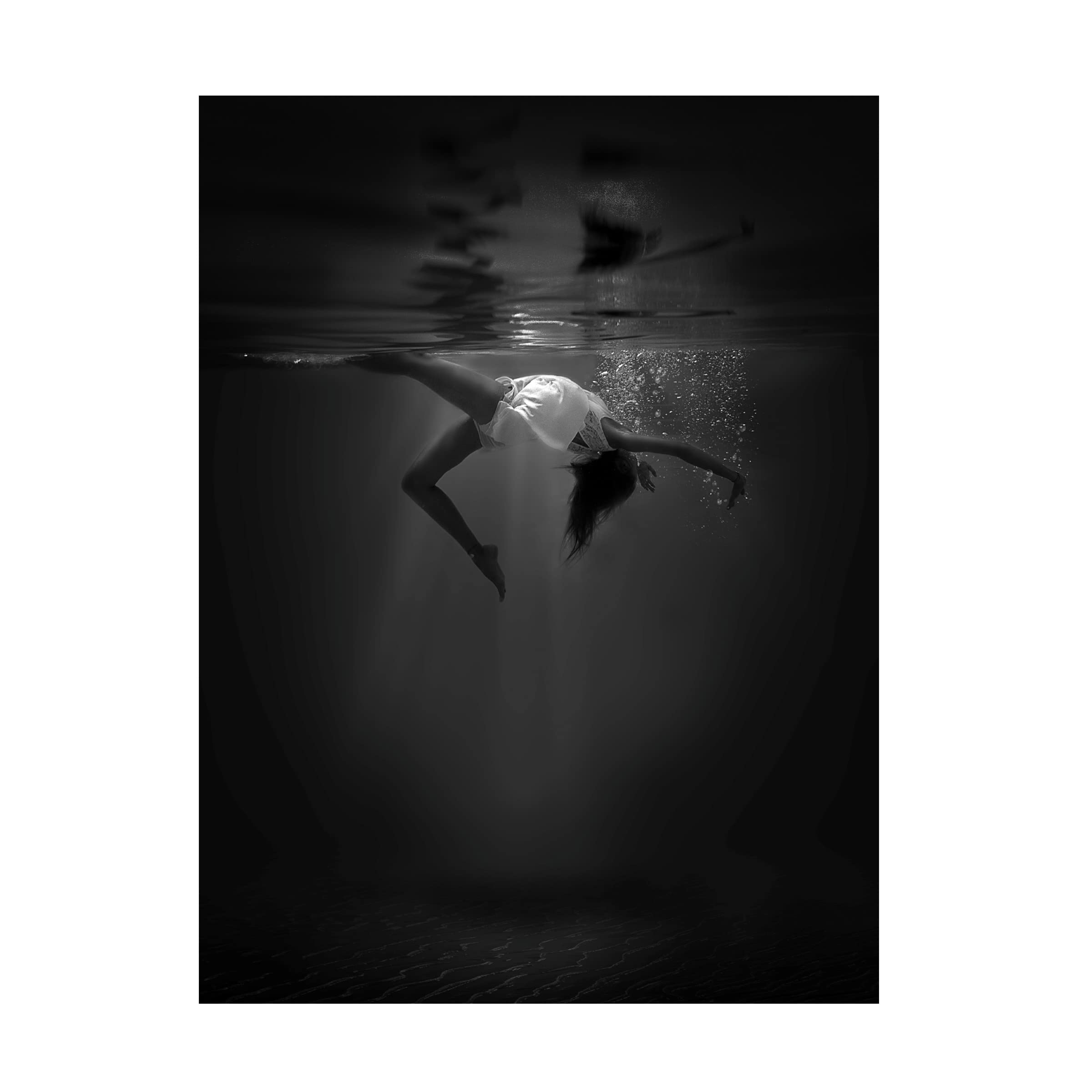 Trademark Fine Art 'The Little Mermaid' Canvas Wall Art Print by Cesare Sent - Perfect for Disney Fans, Kids' Room Decor, and Nursery Wall Art