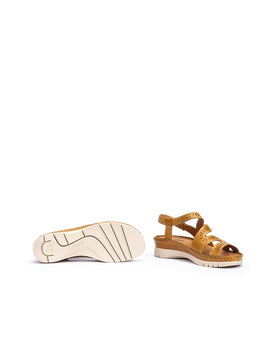 PIKOLINOS Women's Altea Leather Wedge Sandals - Comfortable & Stylish Summer Shoes for Beach, Travel & Casual Outings