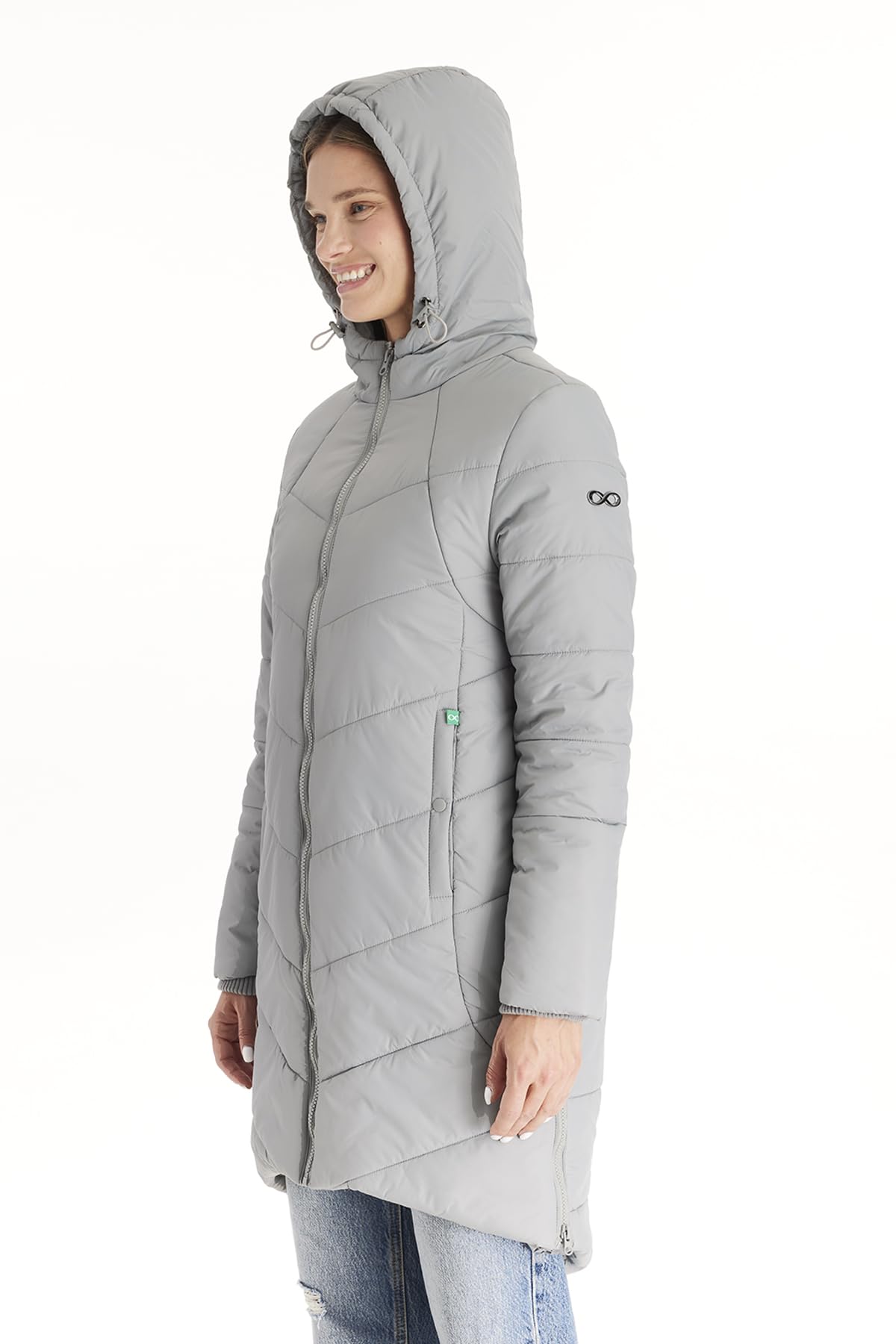 Maternity Cocoon Puffer Coat with 3-in-1 Technology | Harper | Warm Winter Jacket for Pregnancy, Outdoor Adventures & Urban Style