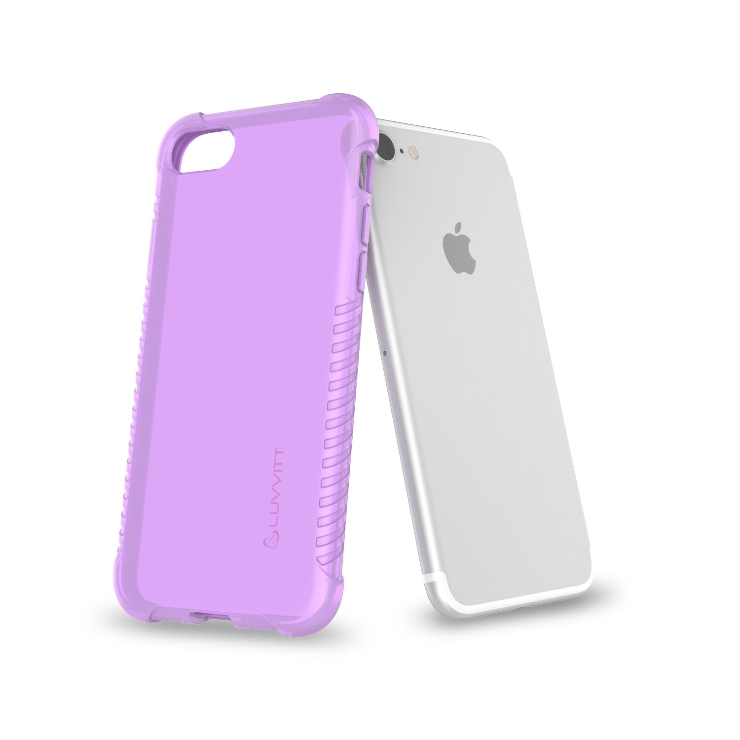 Luvvitt Clear Shockproof Phone Case with Air Pocket Corners for Apple iPhone 7/8/SE (2020) - Protective Slim Cover for Everyday Use, Work & Outdoor Activities