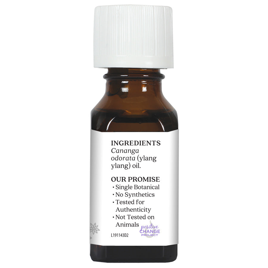 Ylang Ylang III Essential Oil .5 fl oz (15ml) - 100% Pure & Natural Aromatherapy Oil for Relaxation, Massage & Skin Care
